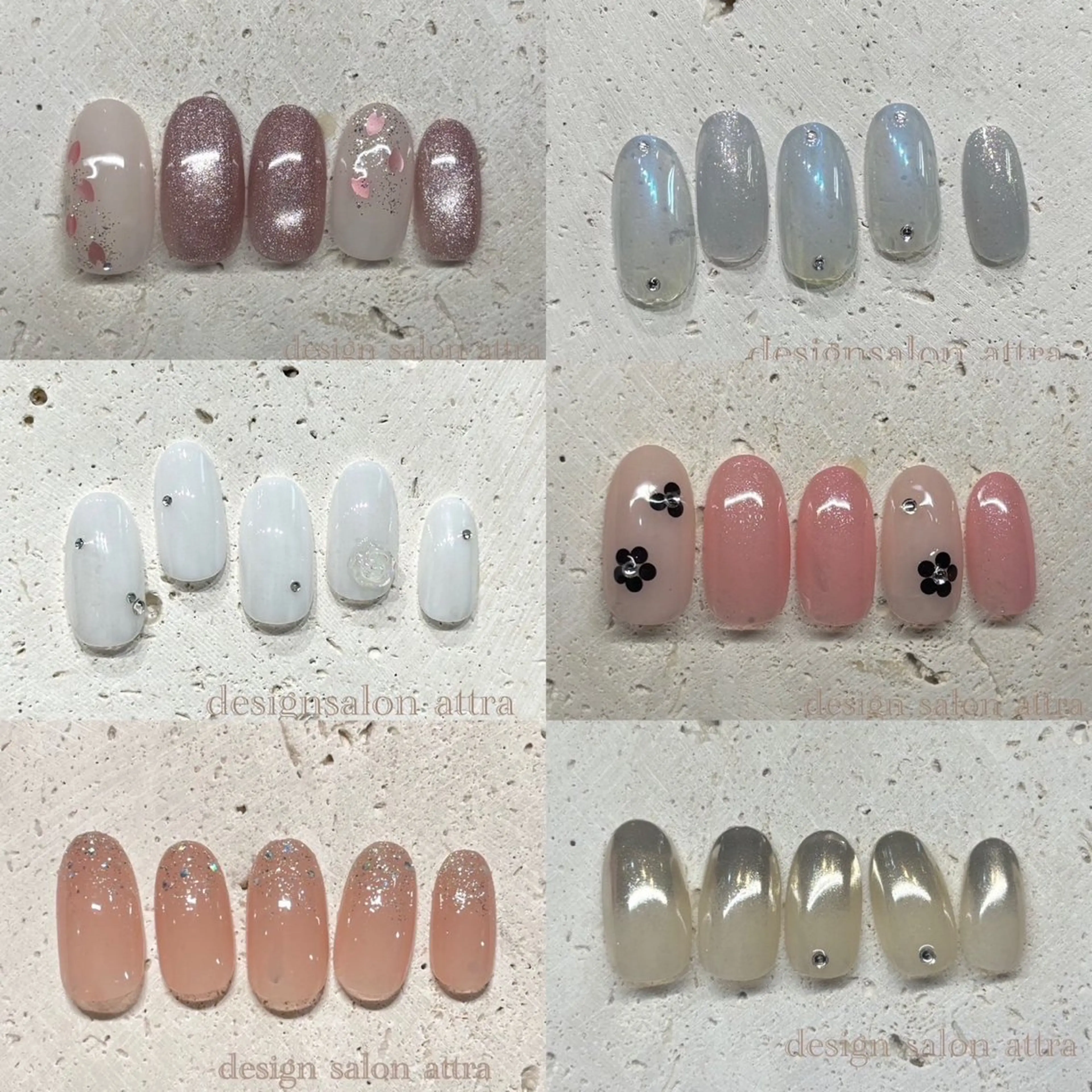 ネイル オフィスネイル attra  柏店 suzuのネイルデザイン