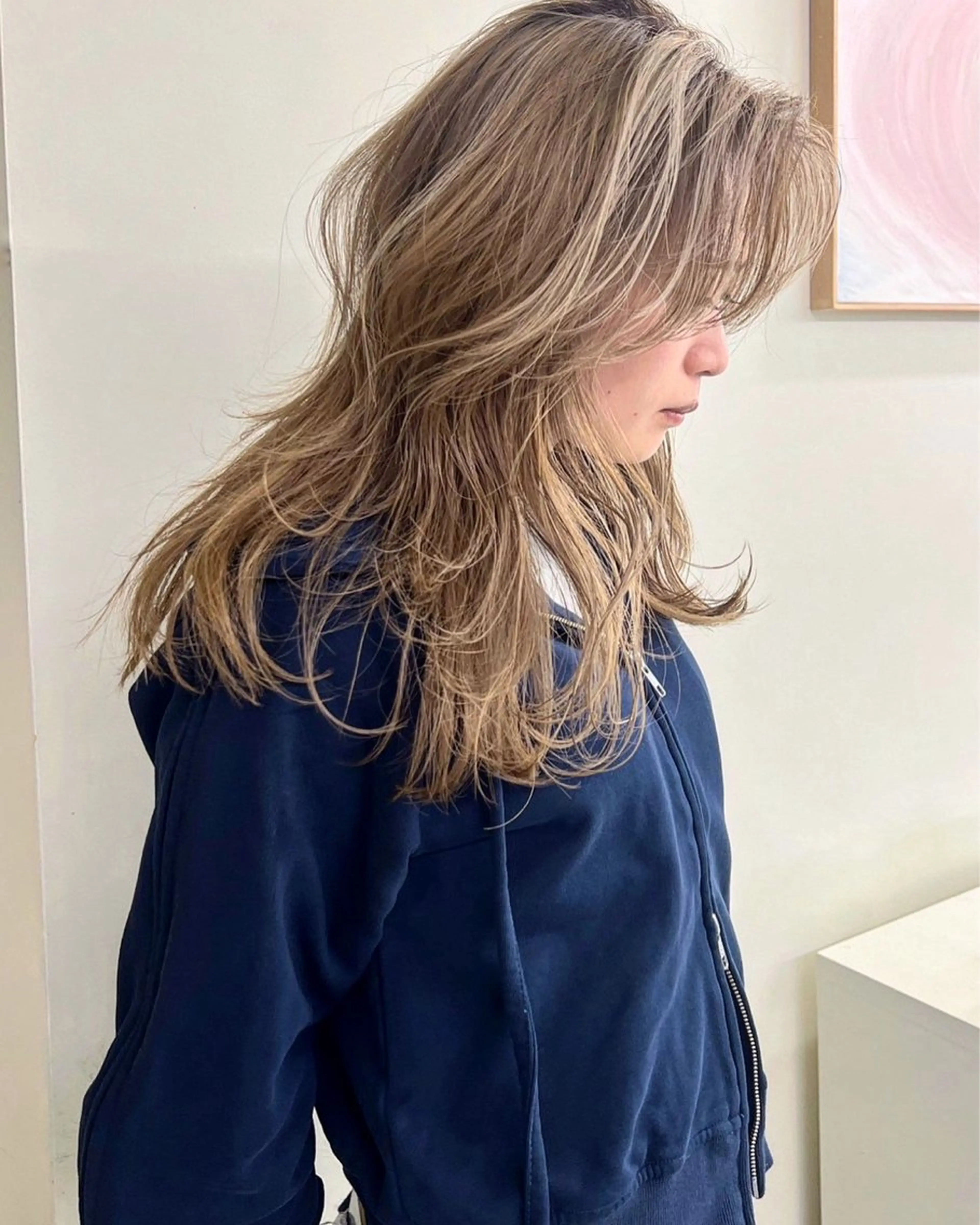 ロング カラー ヘアカラー 小林 美咲のヘアスタイル