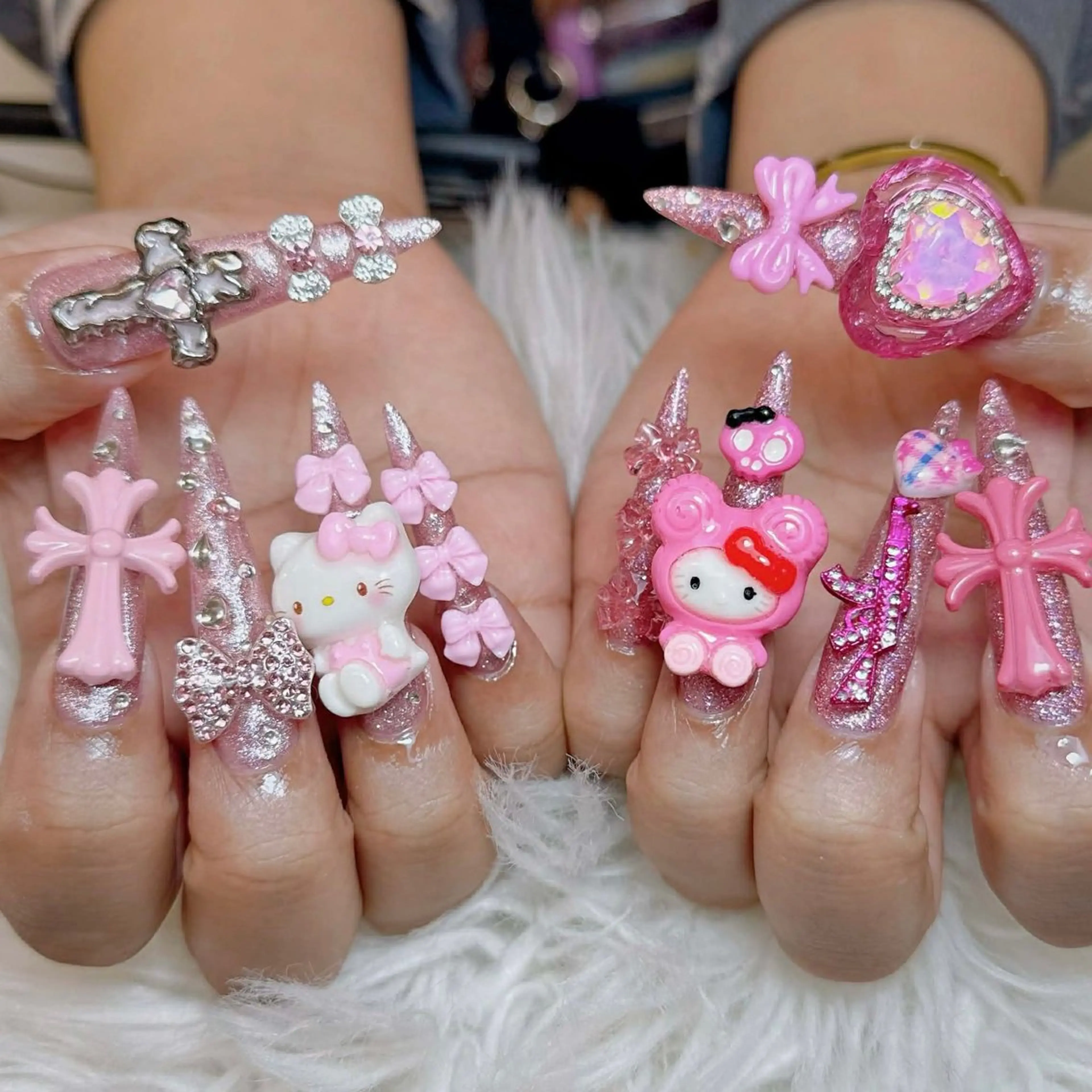 ネイル ANH NAIL ゴテゴテ専門店💎のネイルデザイン