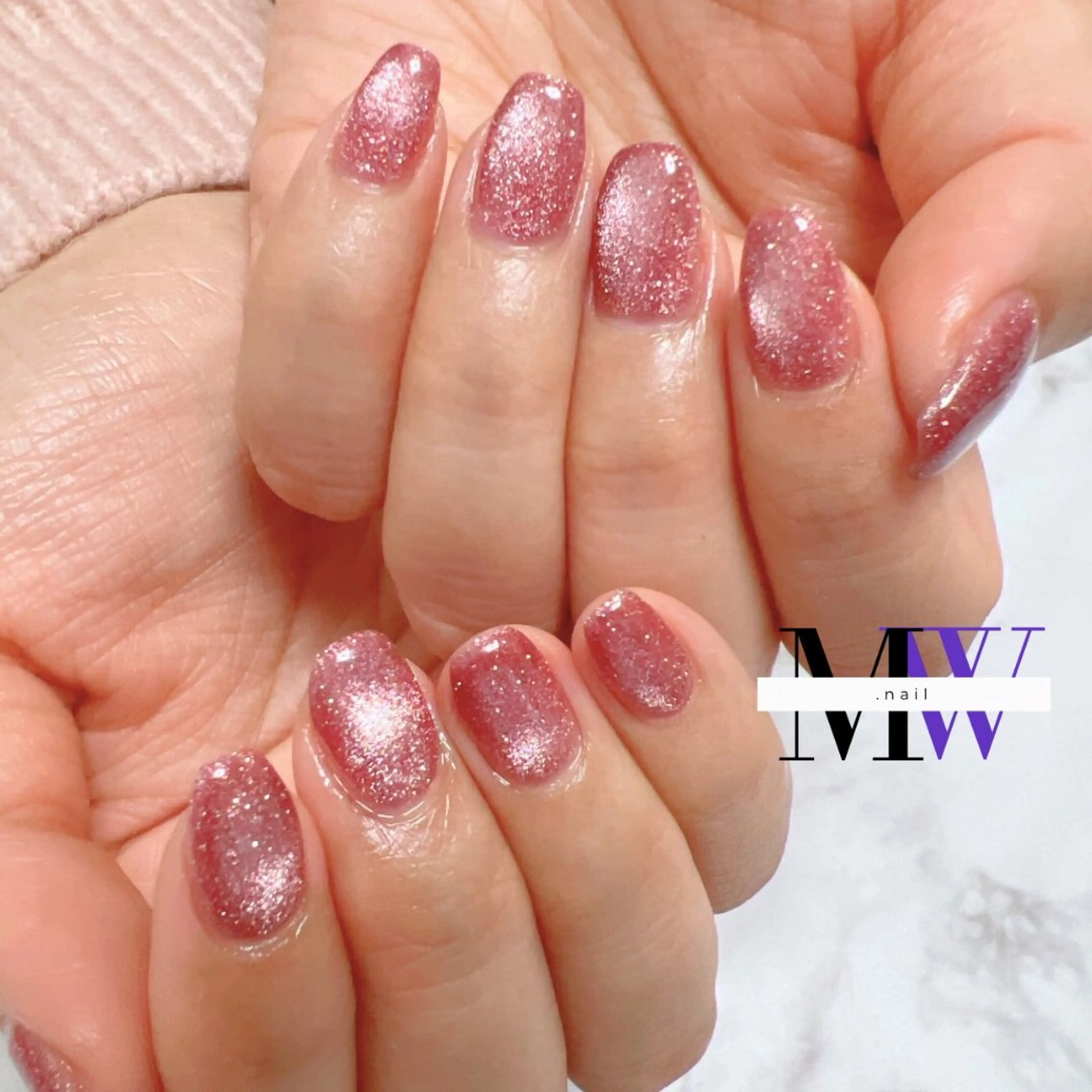 ネイル マグネットネイル ハンドネイル MW .nailのネイルデザイン
