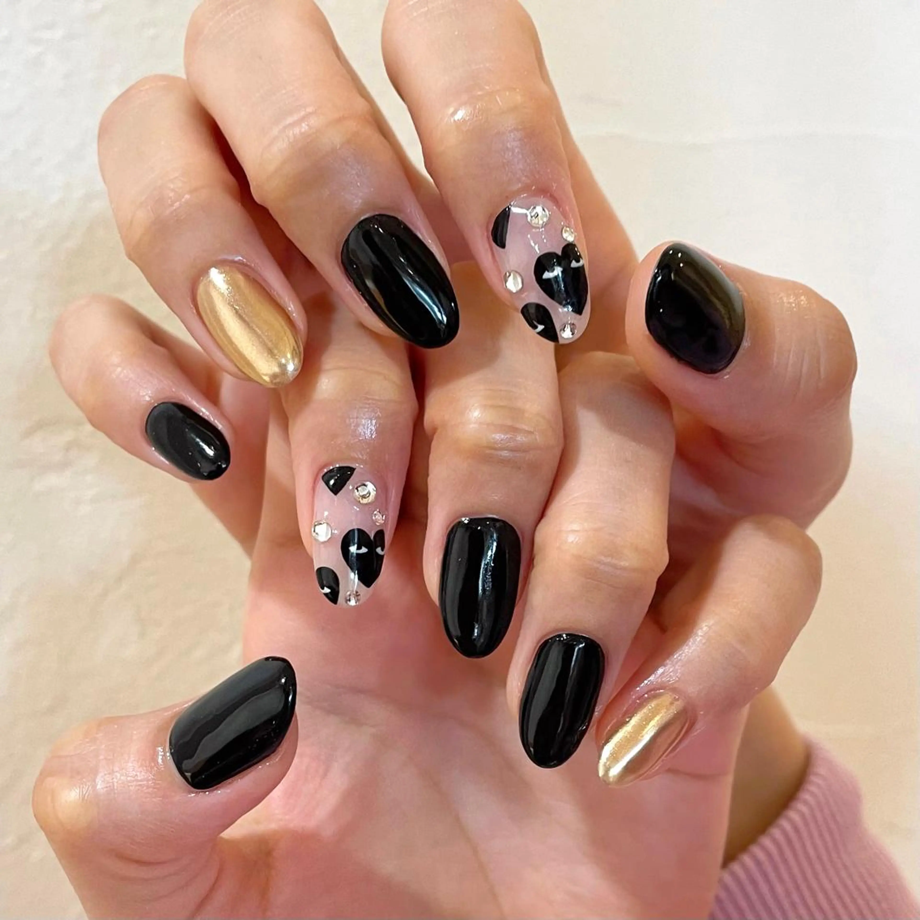 ネイル ハンドネイル 新井 ひなののネイルデザイン