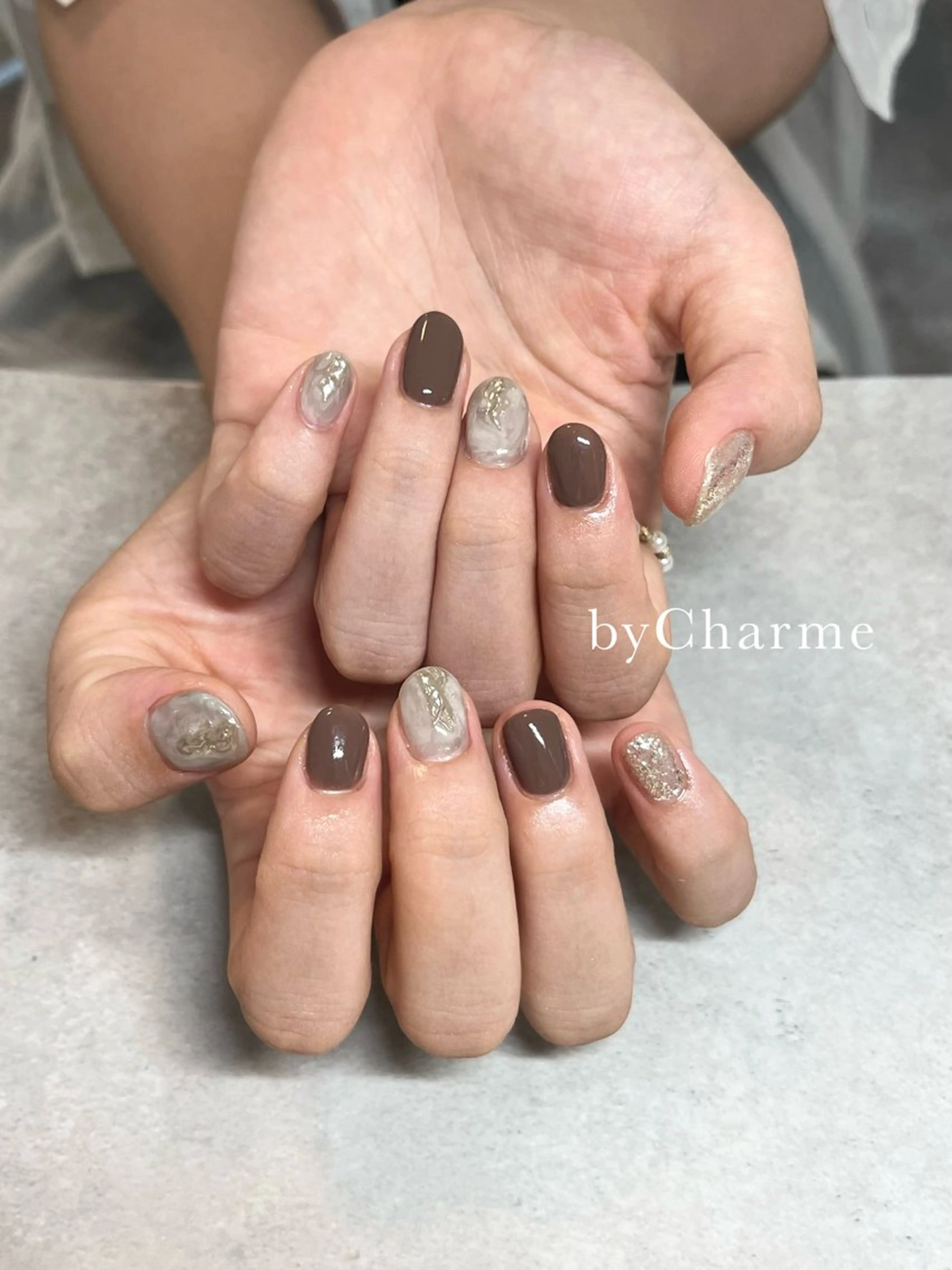 ネイル ニュアンスネイル Ray. Maayaのネイルデザイン