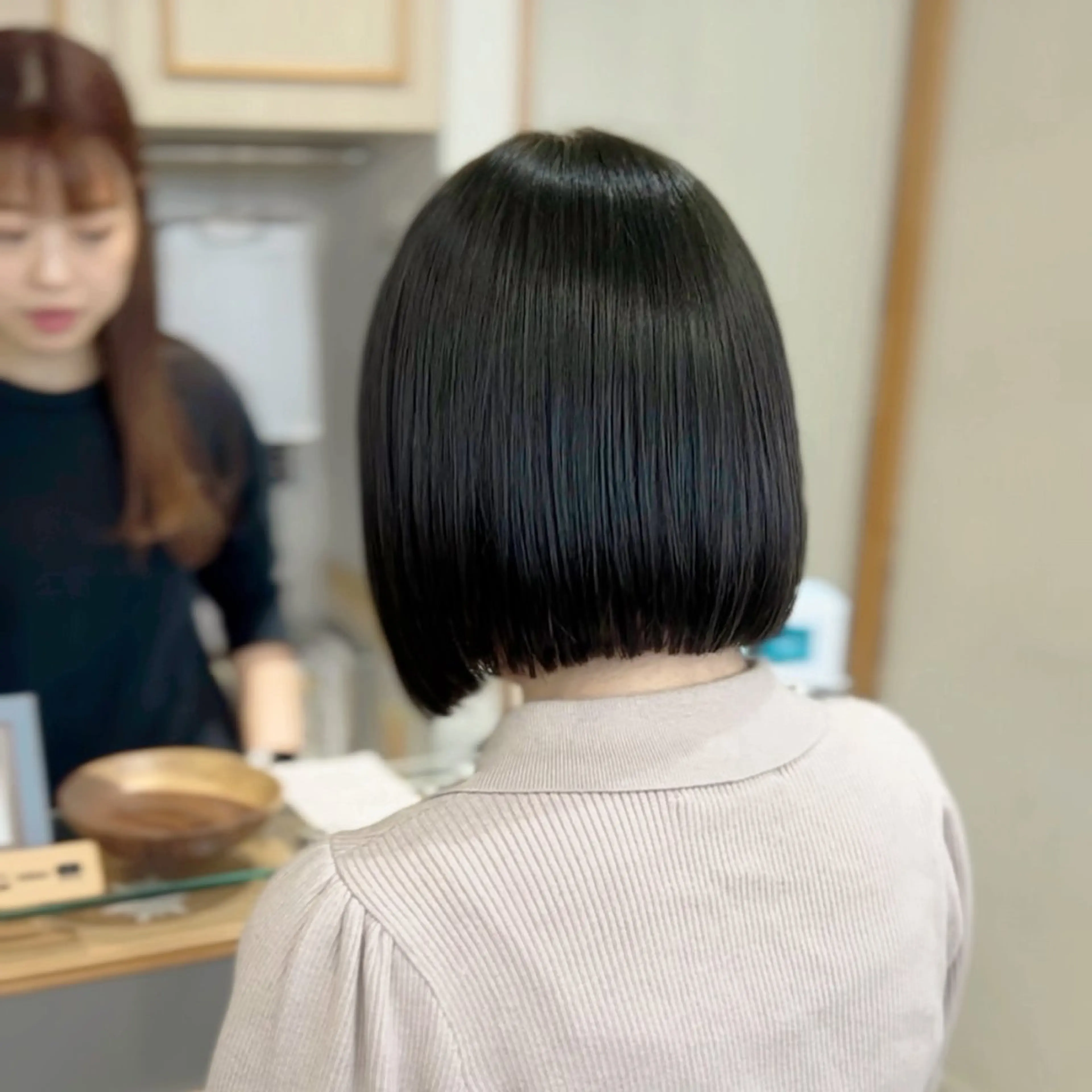 ミディアム カラー カット ヘアカラー 🎀オタク美容師艶髪 カラーERINA🎀のヘアスタイル