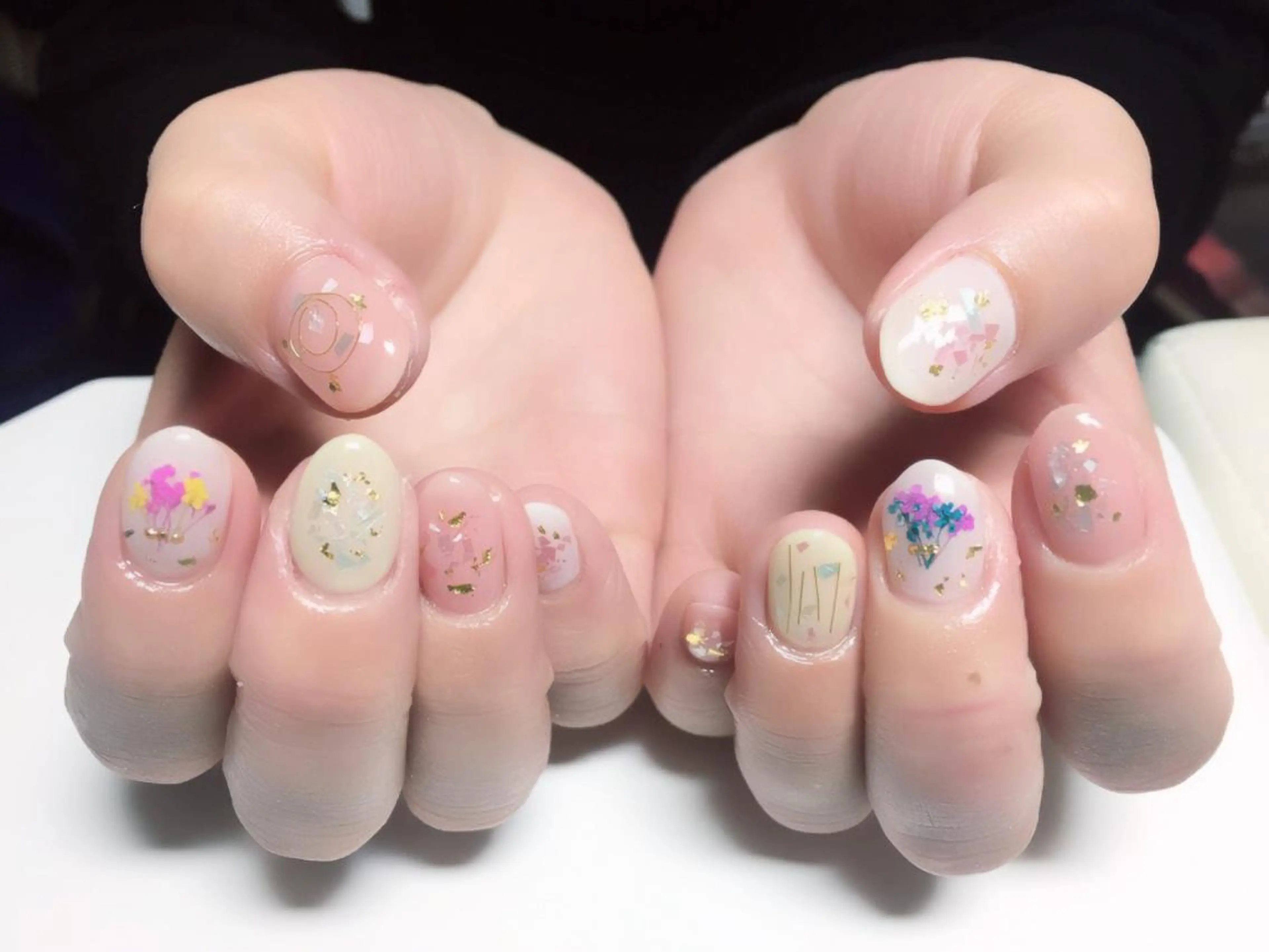 ネイル アートネイル ハンドネイル ricco risaiaのネイルデザイン