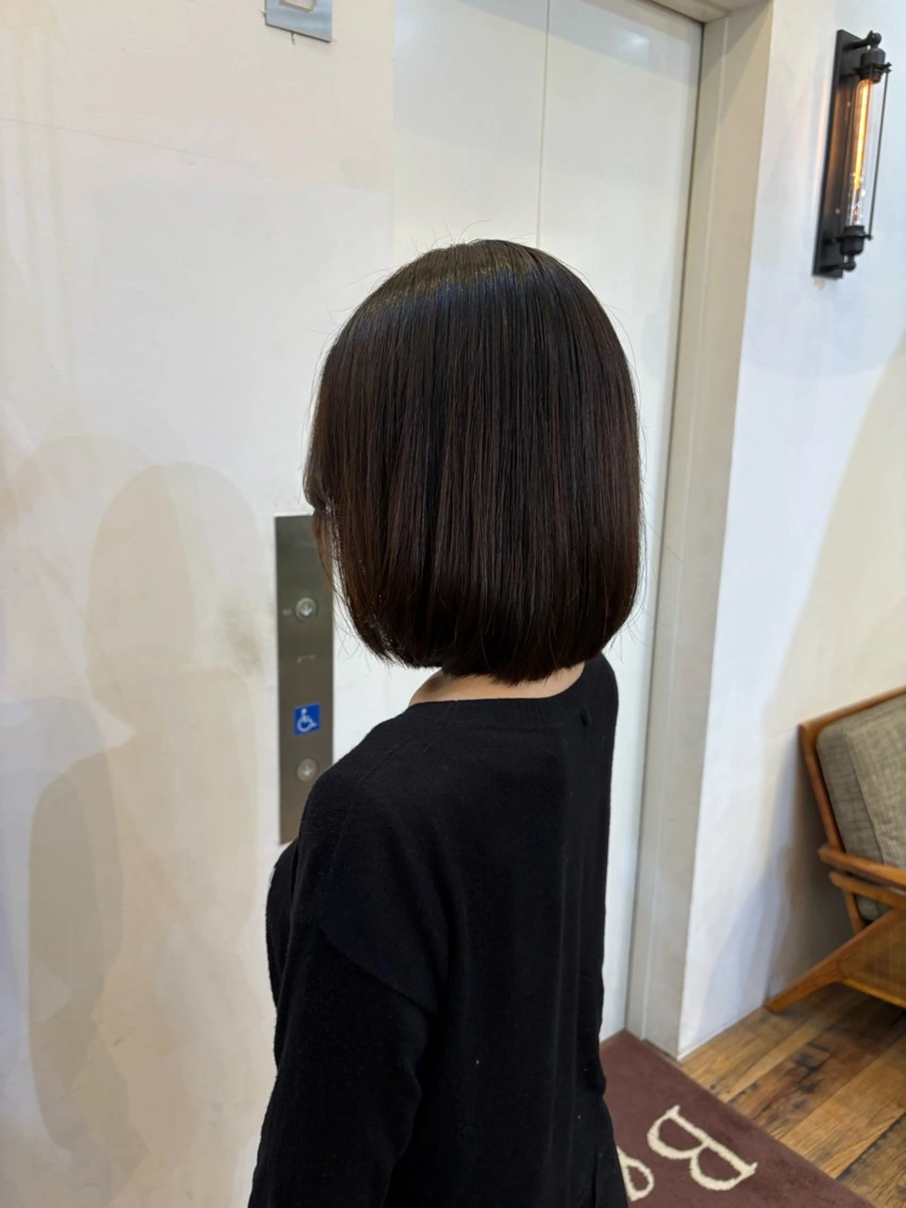 ミディアム ボブ 似合わせカット‪// 鶴我万唯華のヘアスタイル