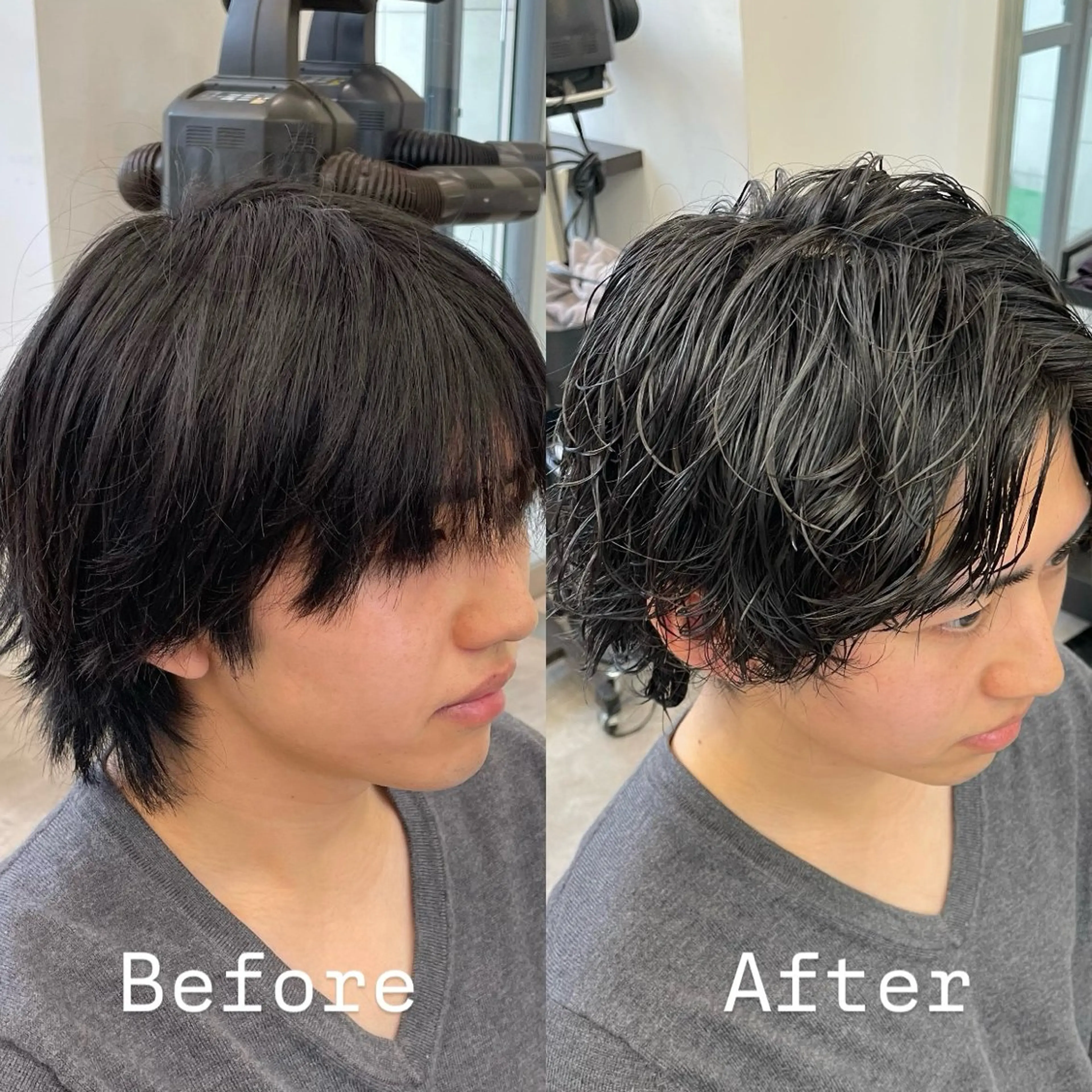 パーマ メンズ カット パーマ メンズ特化 / ツイスパ🔥高林拓斗のヘアスタイル