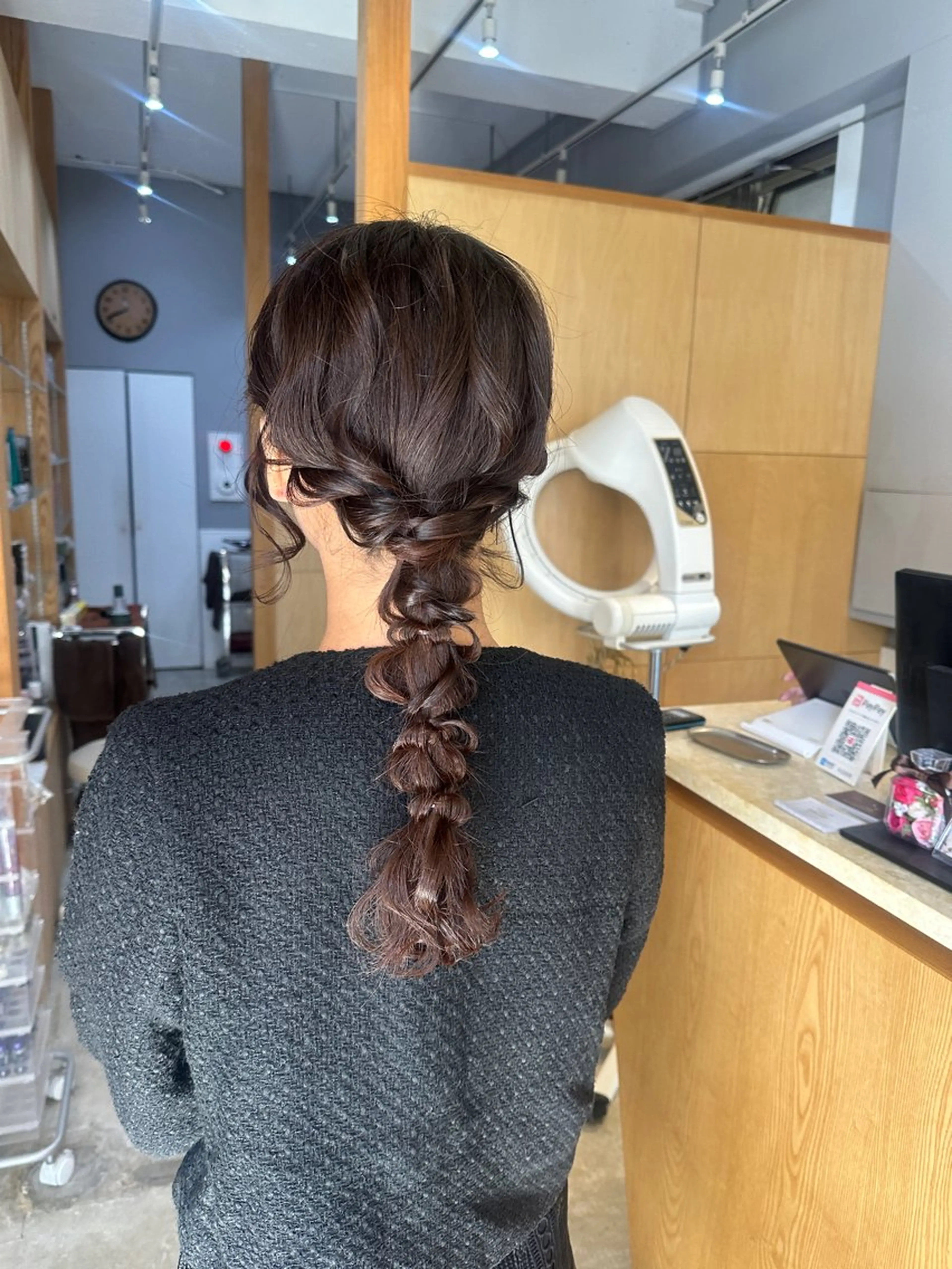 ミディアム ヘアセット miloc MOMOKAのヘアスタイル