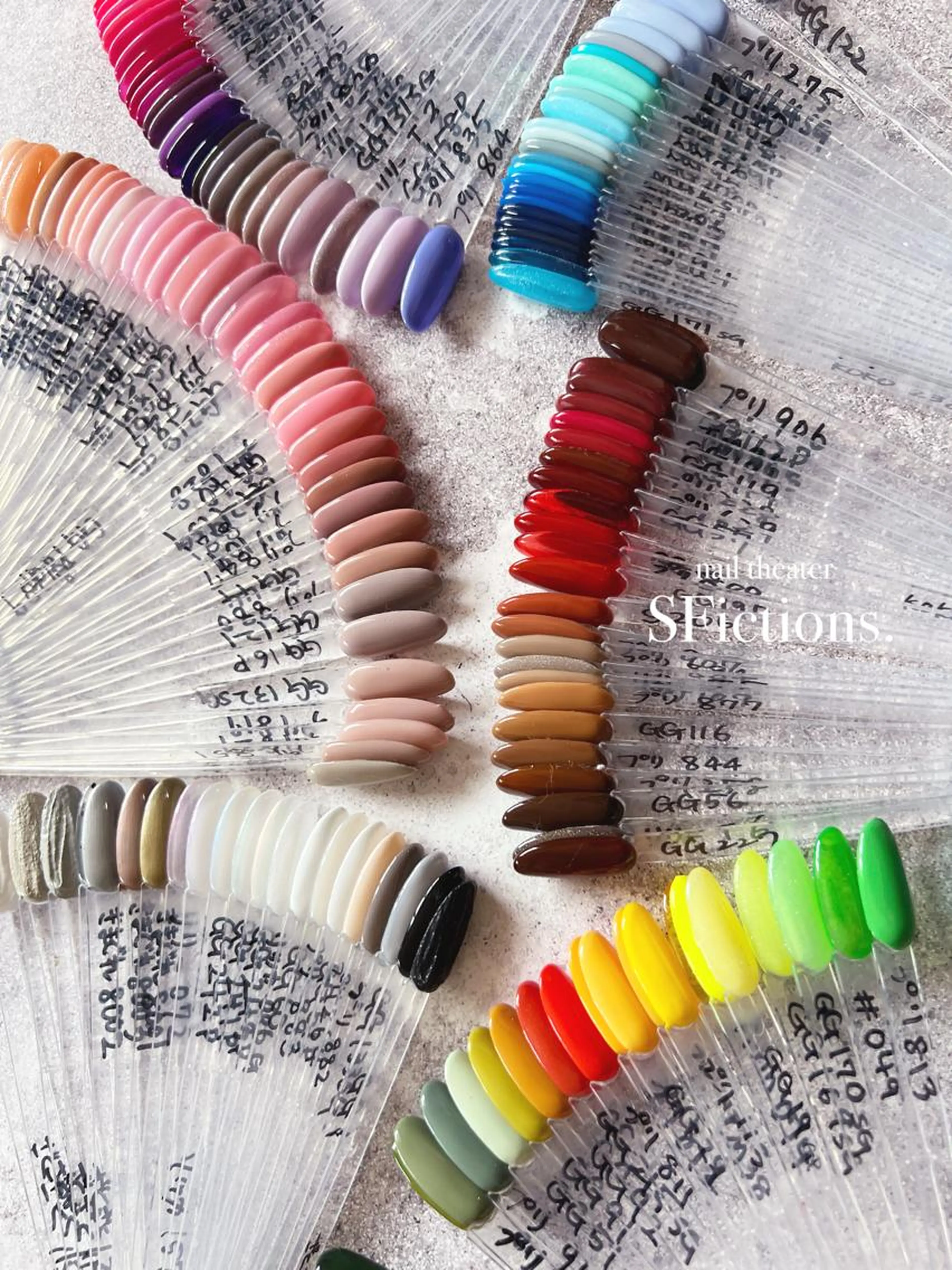 【フット】ワンカラーの写真