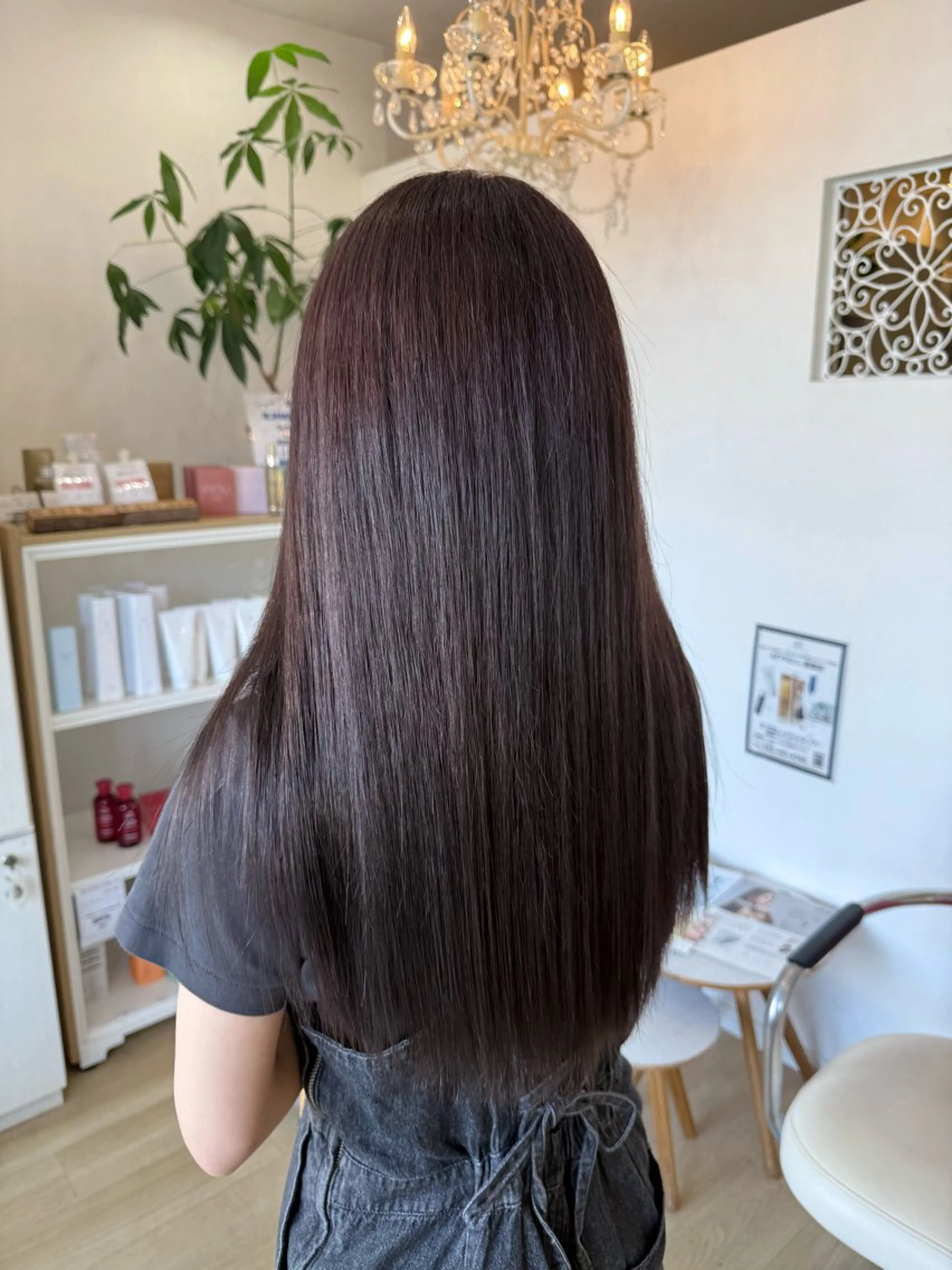 ケアカラー＋トリートメントの写真