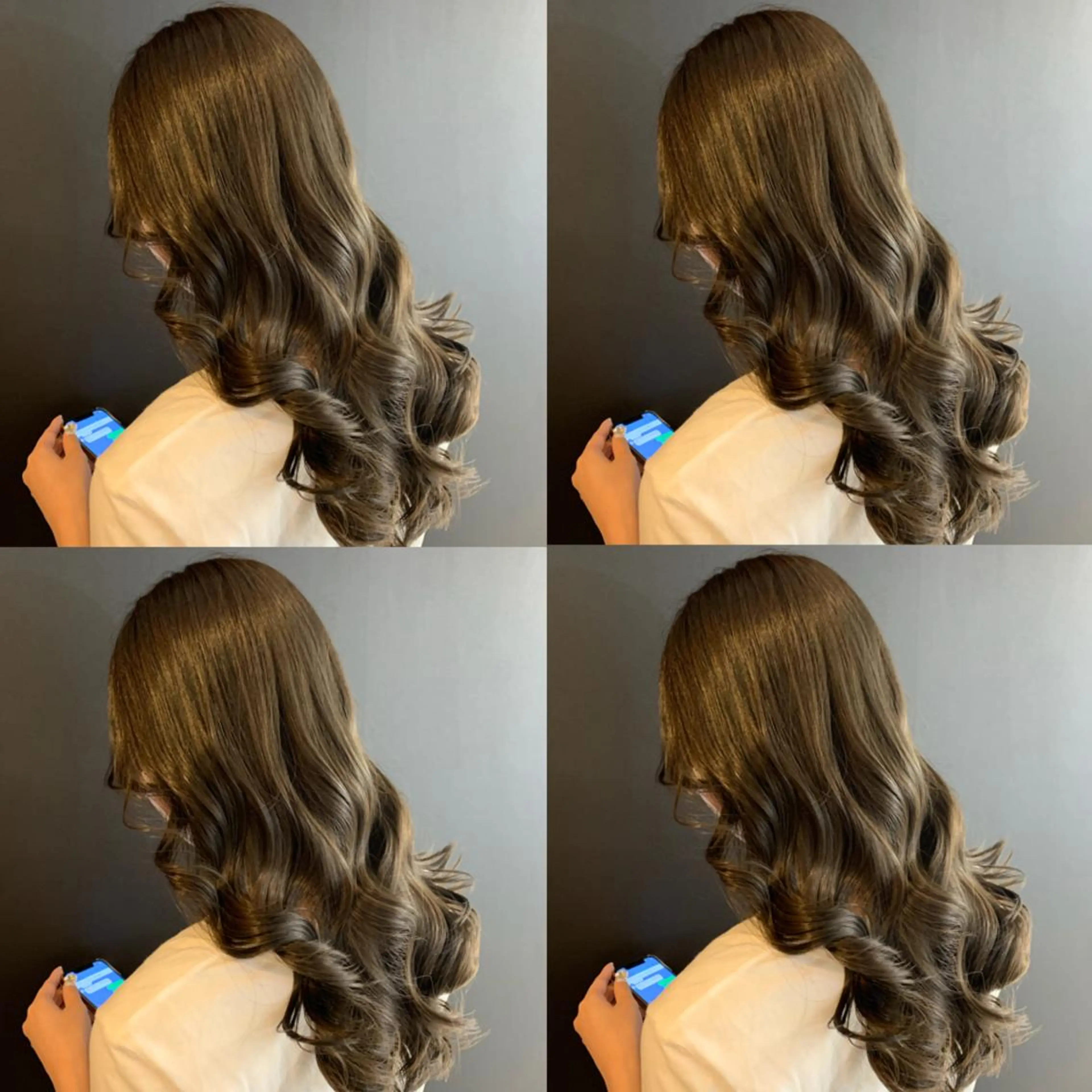 ロング カラー ヘアアレンジ カット ヘアカラー トリートメント 🦋韓国ヘア 坂本 菜摘🦋のヘアスタイル