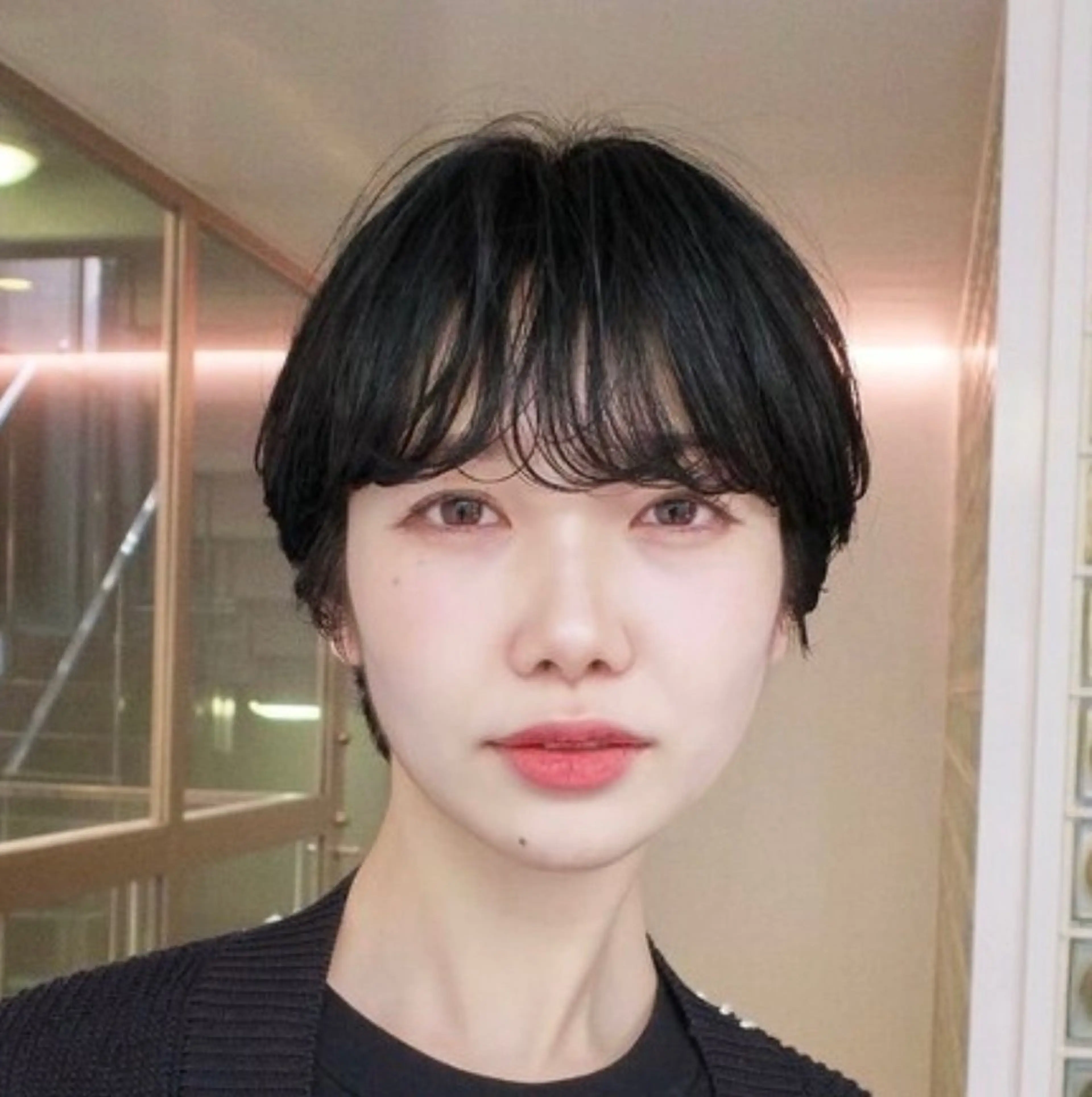 大人マッシュショートの写真