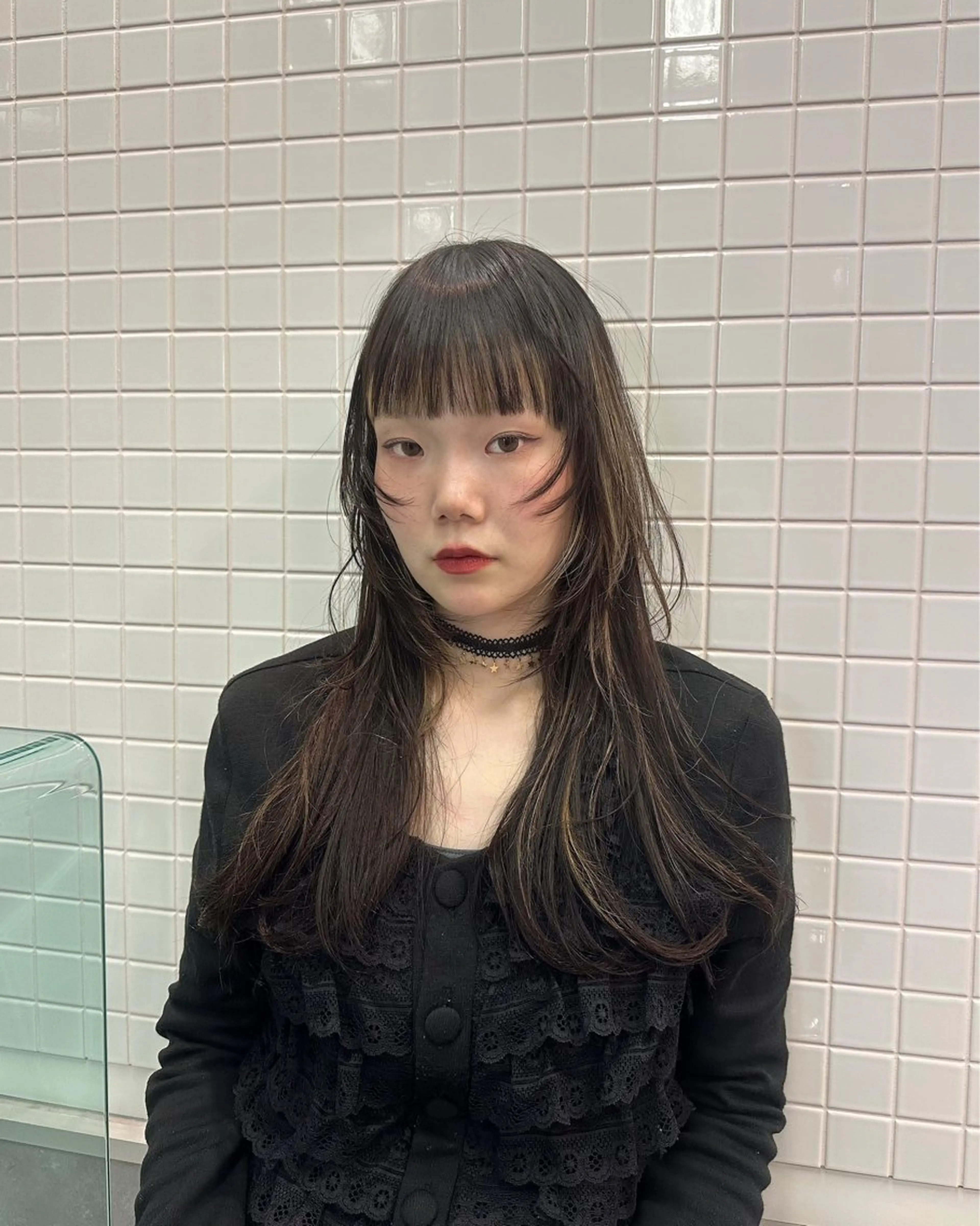 セミロング Hz/金子 亮/レイヤーカットのヘアスタイル