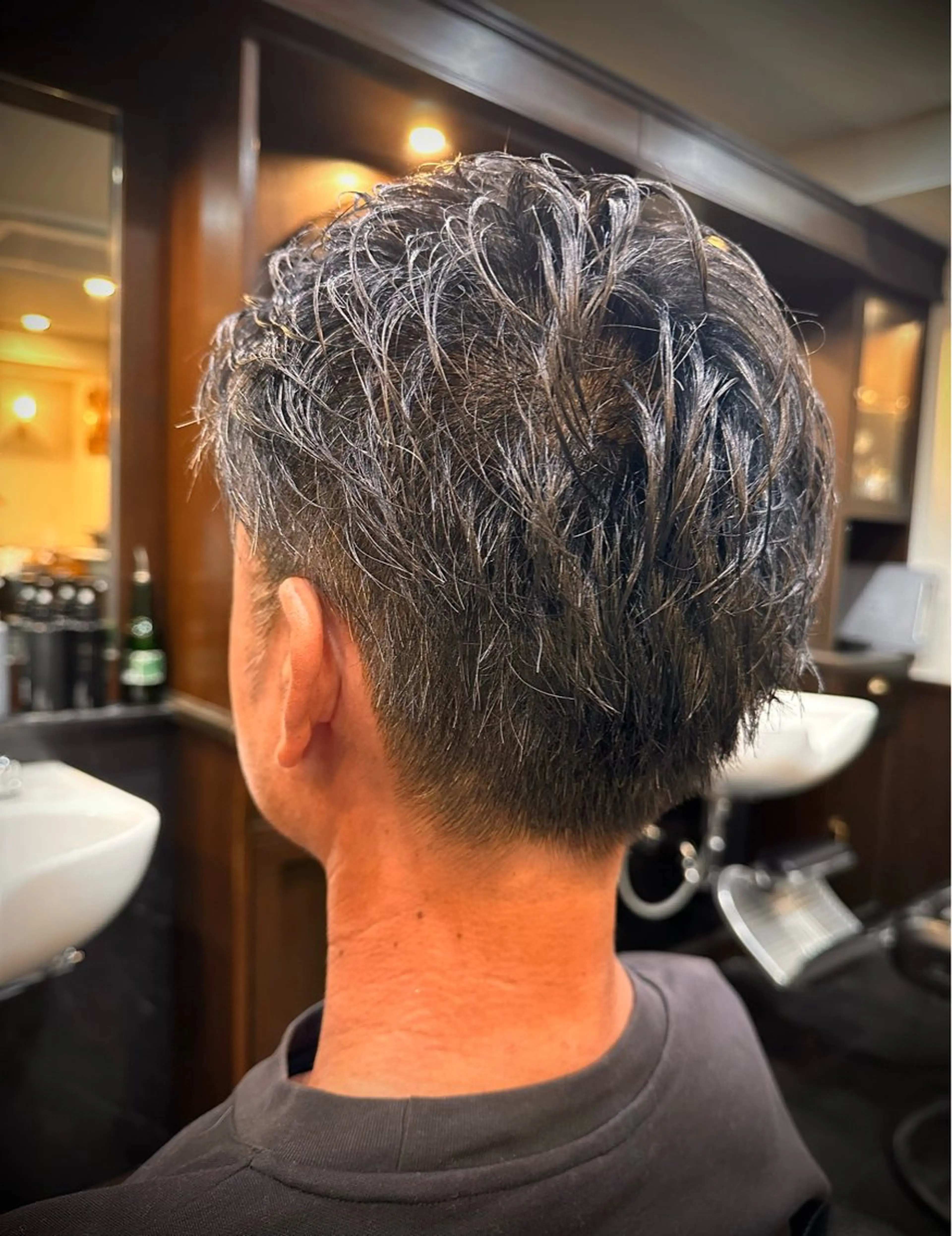 ミディアム ヒロ銀座BARBERSHOP横浜店所属・横浜 カット全般 大槻のヘアスタイル