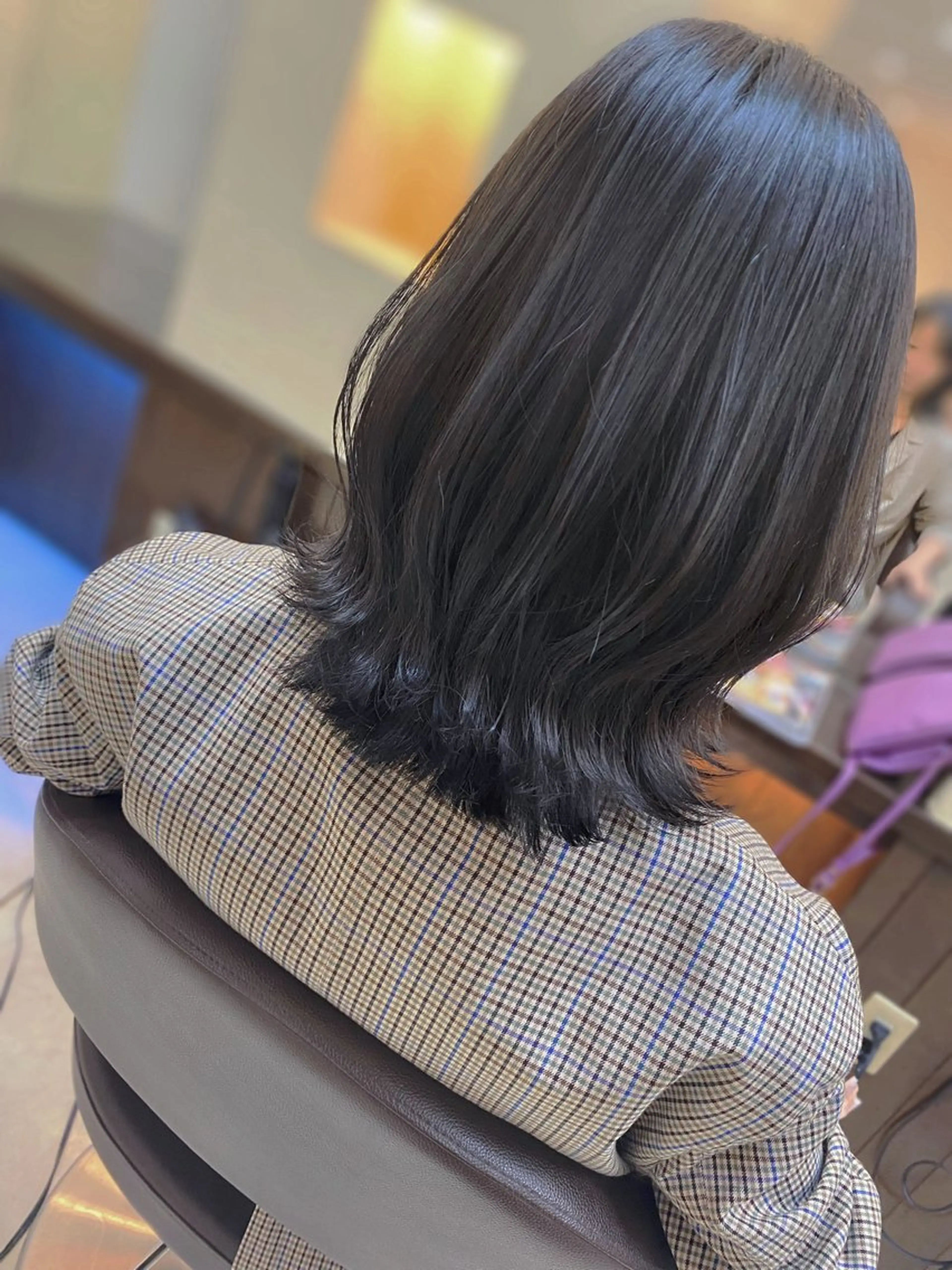 ミディアム カラー hair design FABRO.所属・7.. Nanaのヘアスタイル