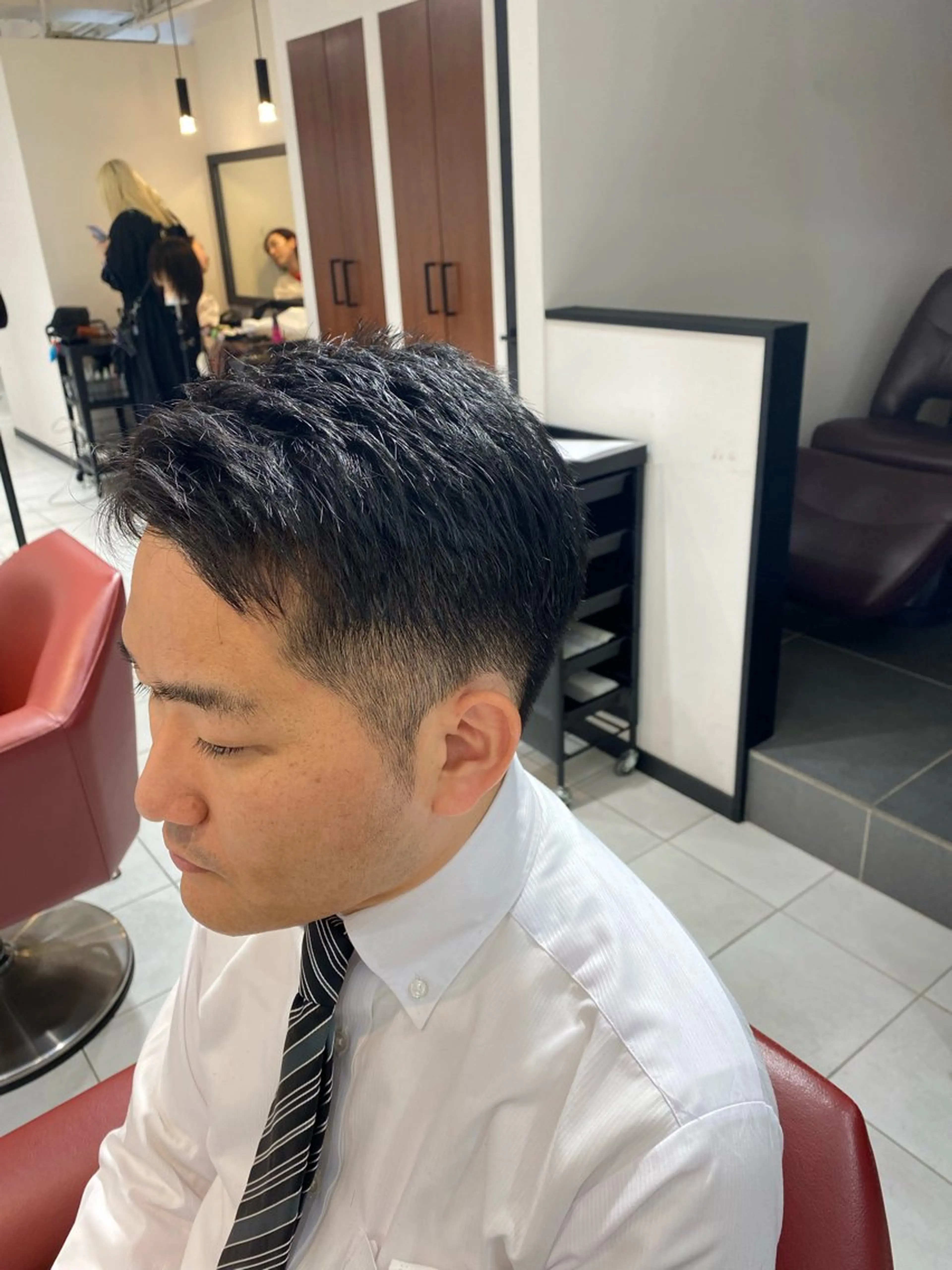 メンズ equri×SHISEIDO所属・下田 希/レディースカットのヘアスタイル