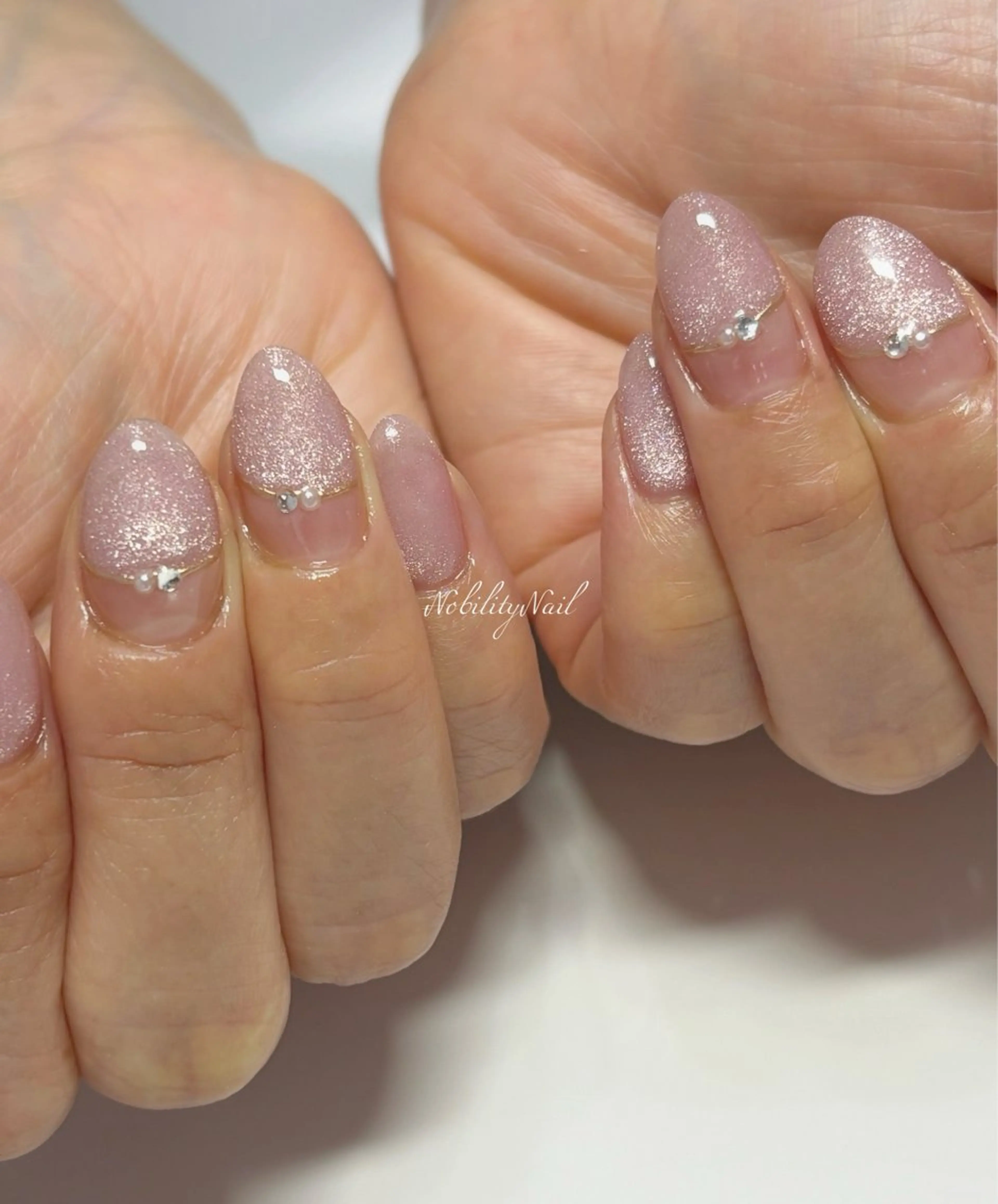 ネイル アートネイル ジェルネイル マグネットネイル ネイルサロンNobilityNail所属・風口 麻由子のネイルデザイン