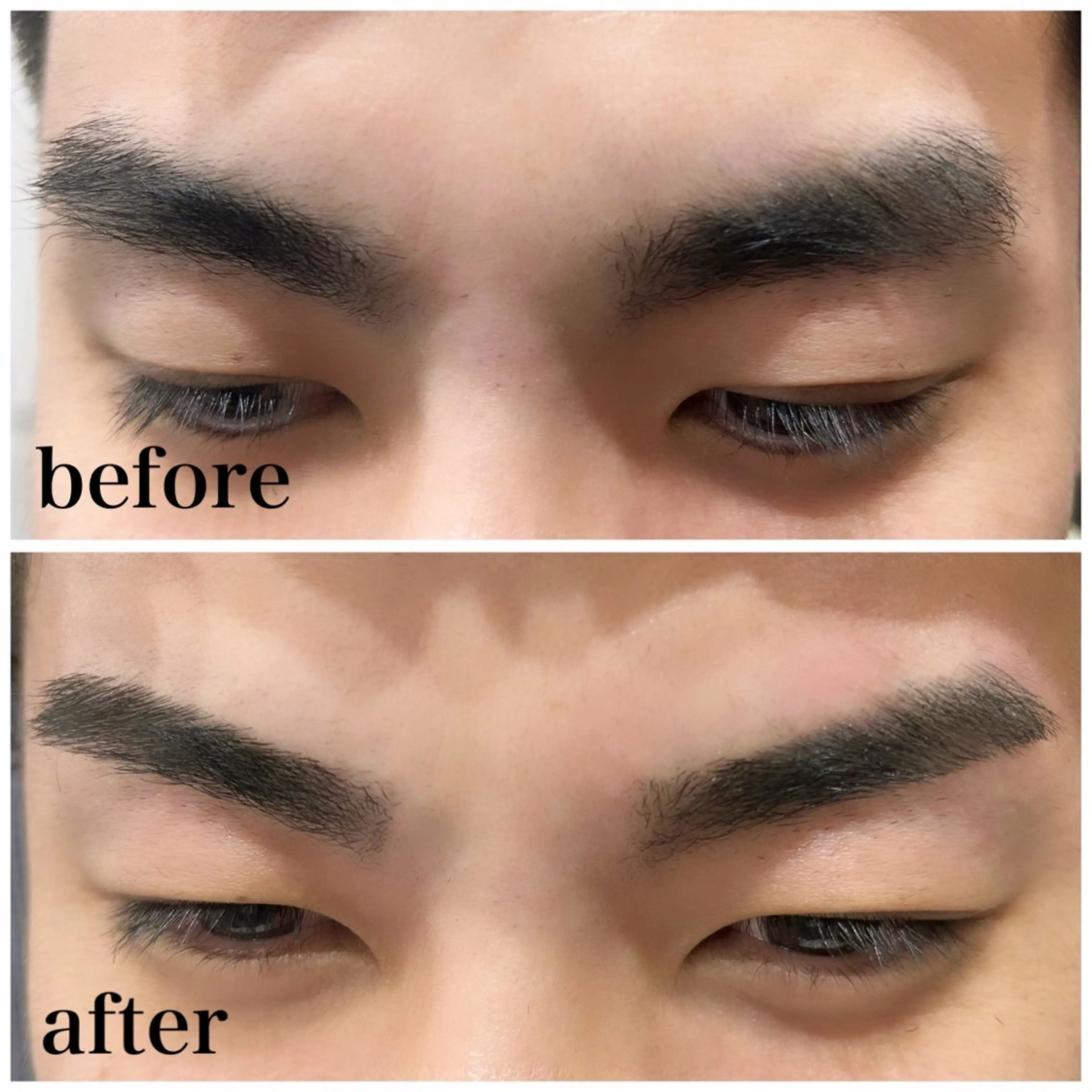 【メンズ限定】アイブロウワックス　ワックスと眉カットで垢抜け眉毛に✨の写真