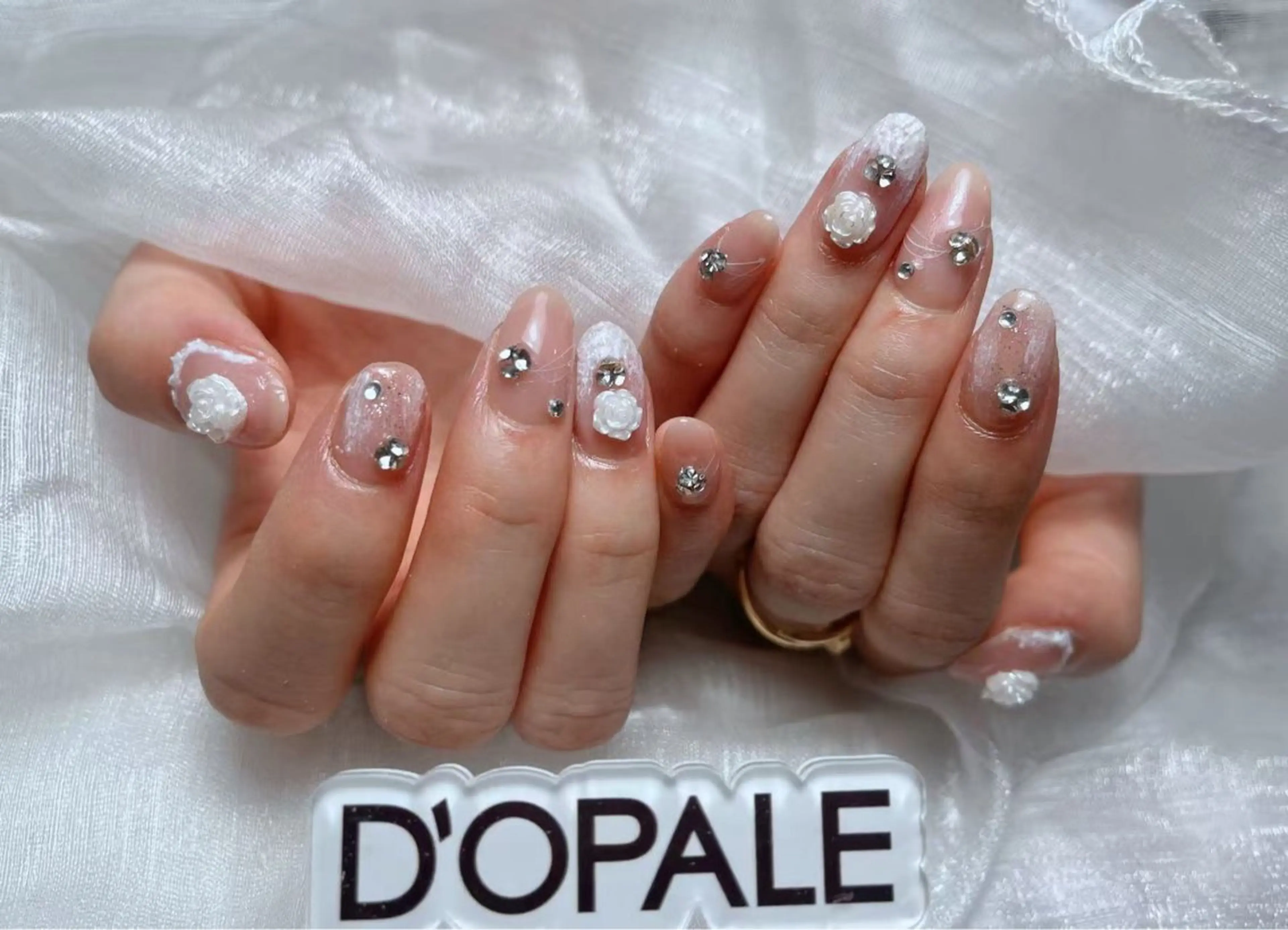 ネイル ハンドネイル D‘OPALEサロン所属・長さ出し専門店 上野kkのネイルデザイン