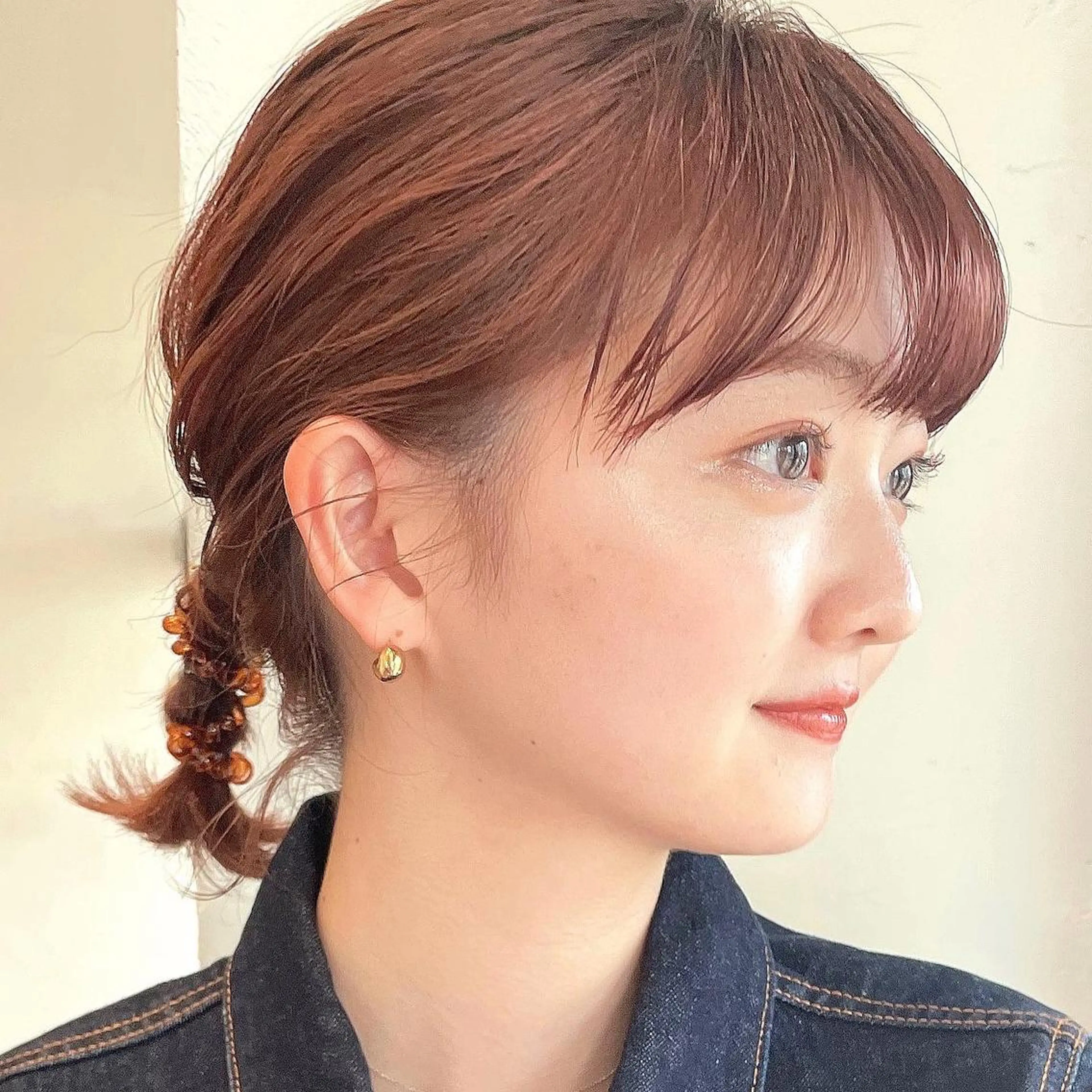 カラー ヘアアレンジ OAK 学芸大学所属・秋葉萌　透明感カラー /レイヤー/ボブ♡のヘアスタイル