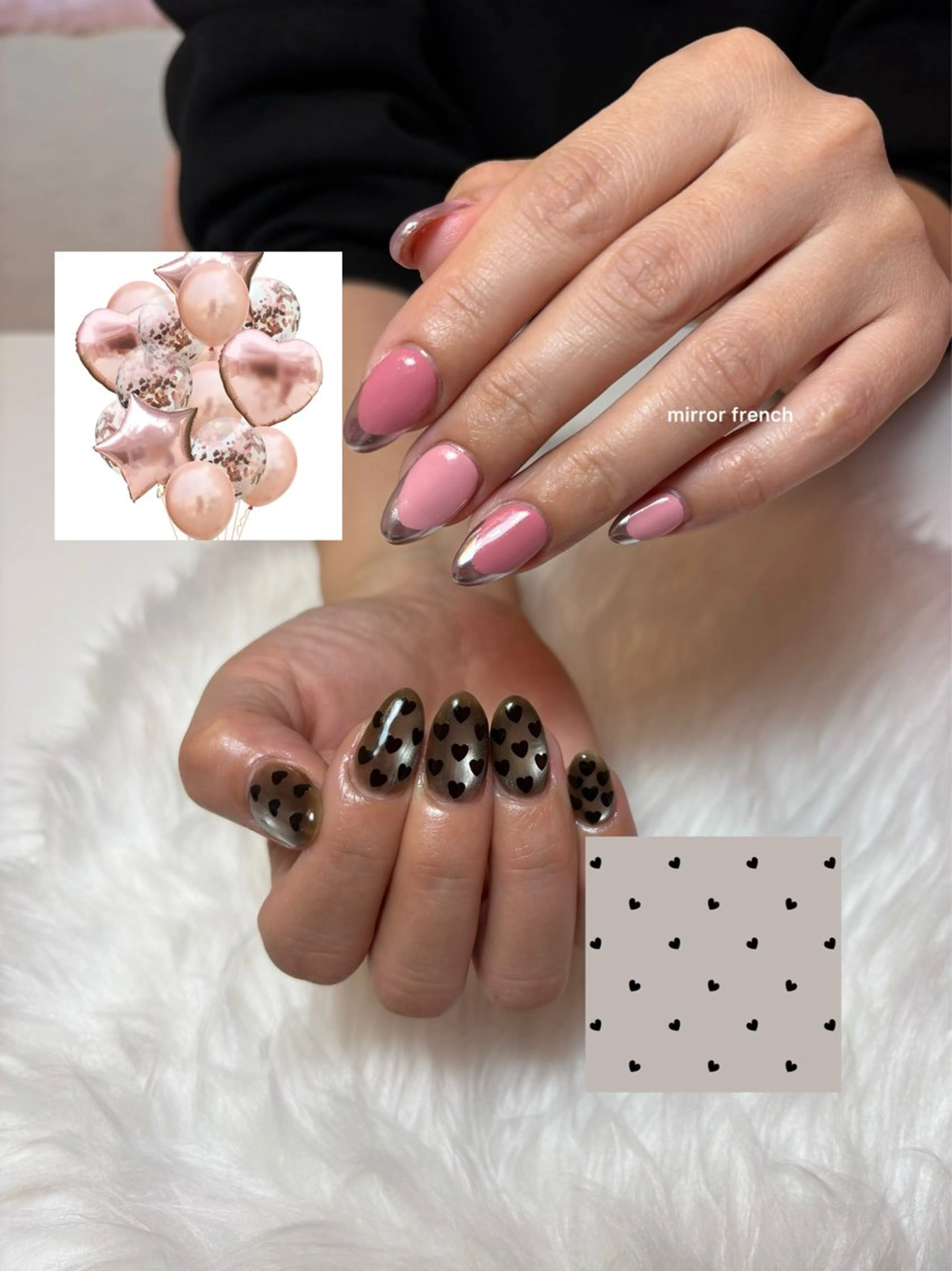 ネイル ガーリー 持ち込み ハンドネイル Le:M nail Mikuのネイルデザイン