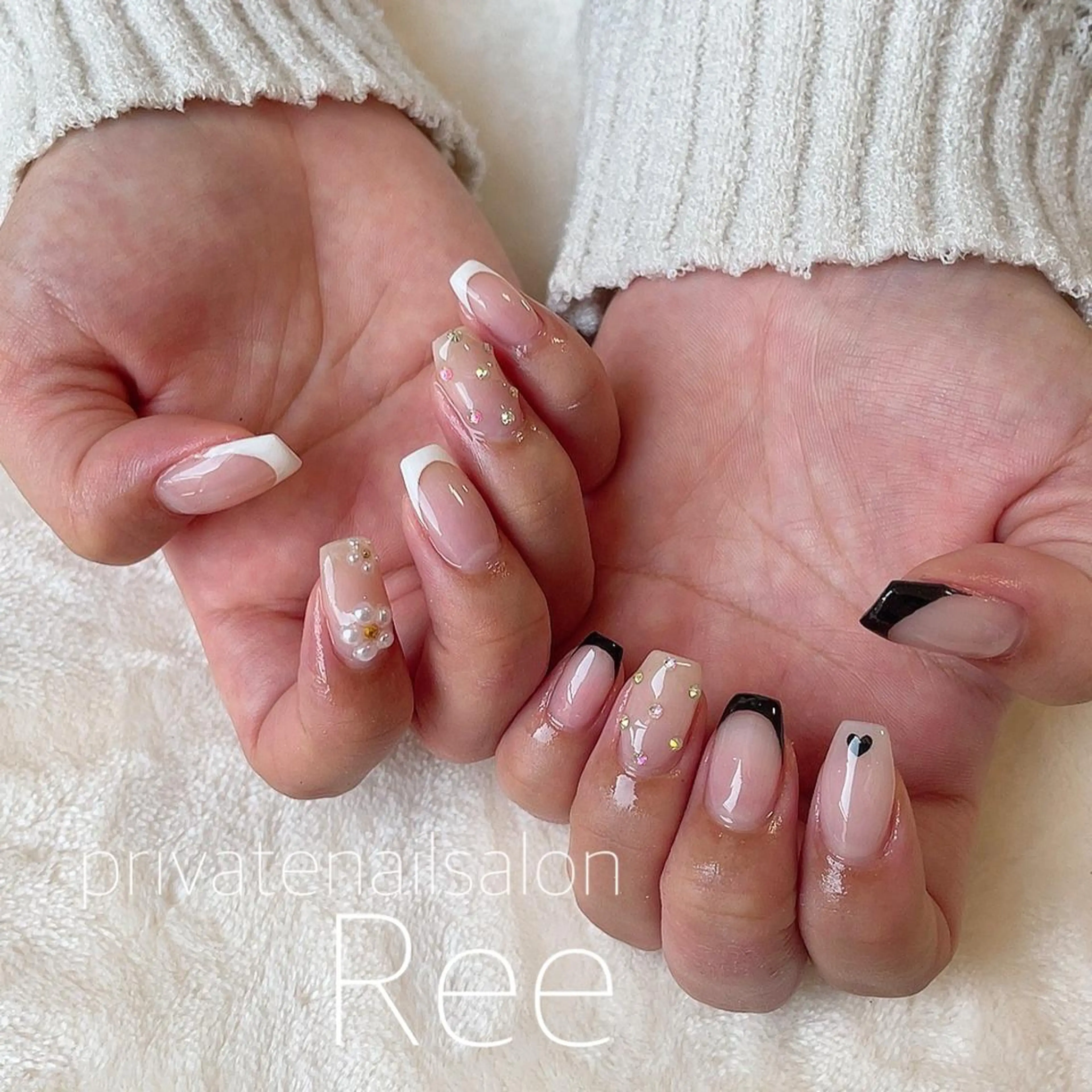 ネイル 知花 梨花のネイルデザイン