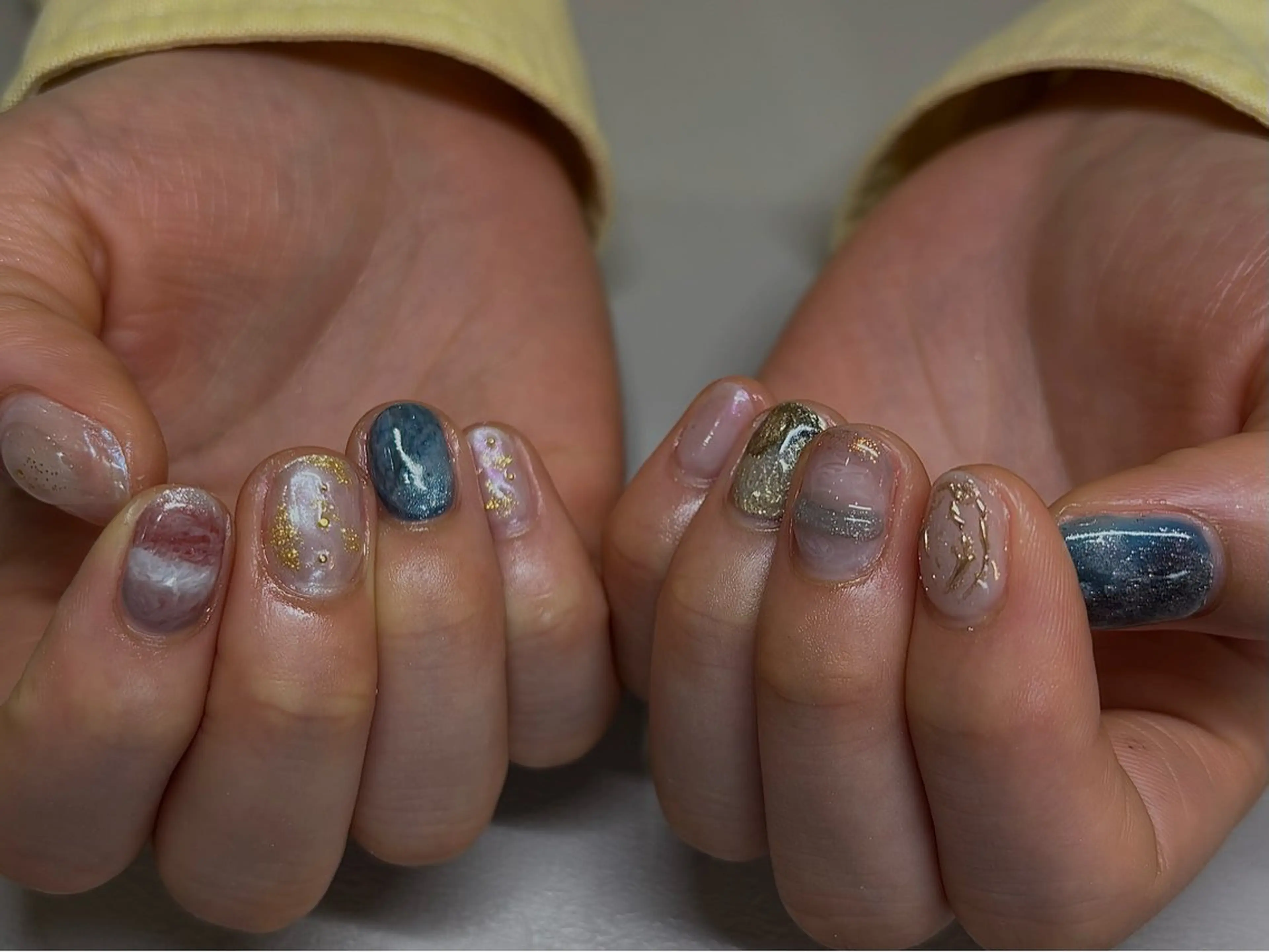 ネイル 🫧ユキ🫧 持込OK/平日夜&土のネイルデザイン