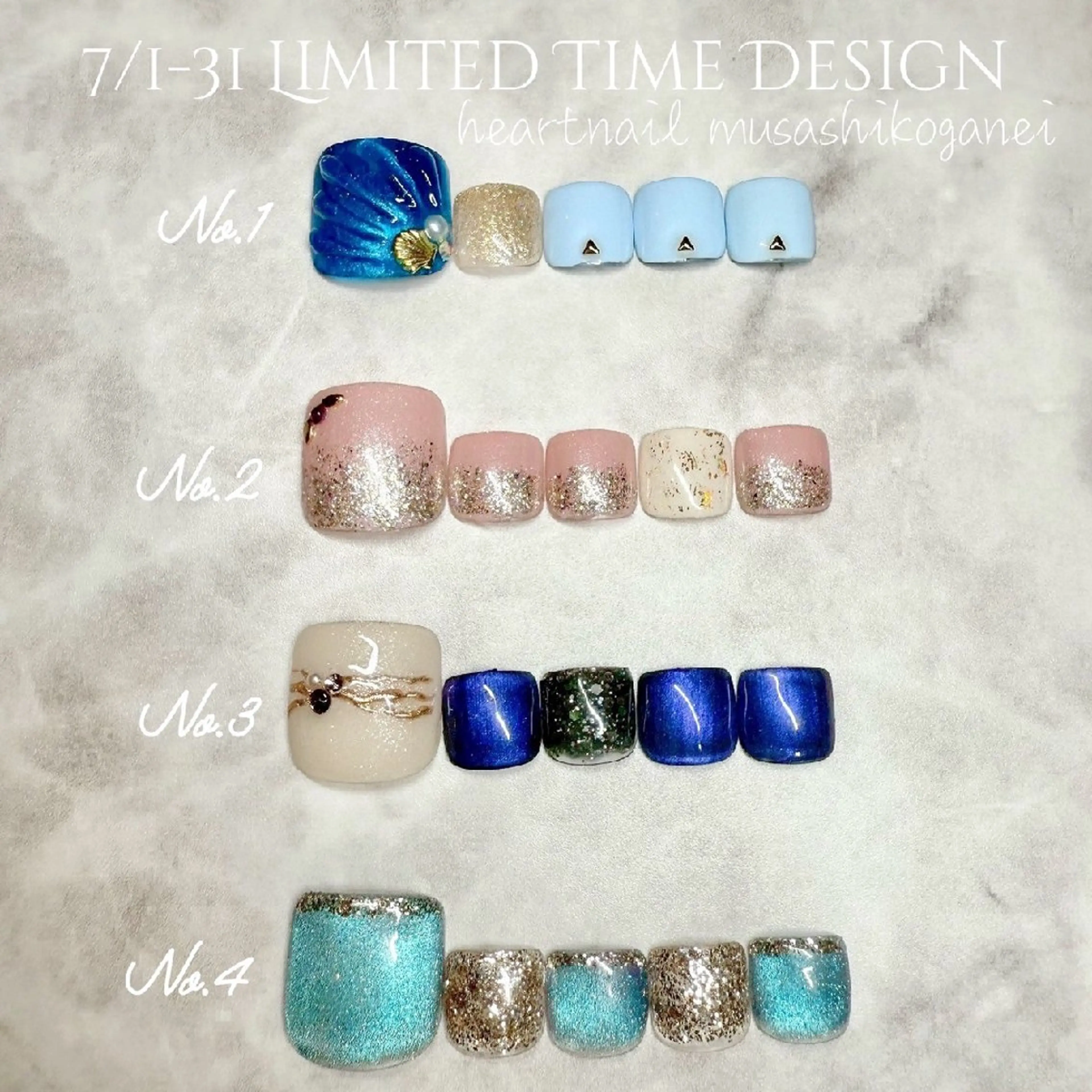 ネイル フットネイル シンプルネイル フットネイル 💎はあとねいる 武蔵小金井店💎のネイルデザイン