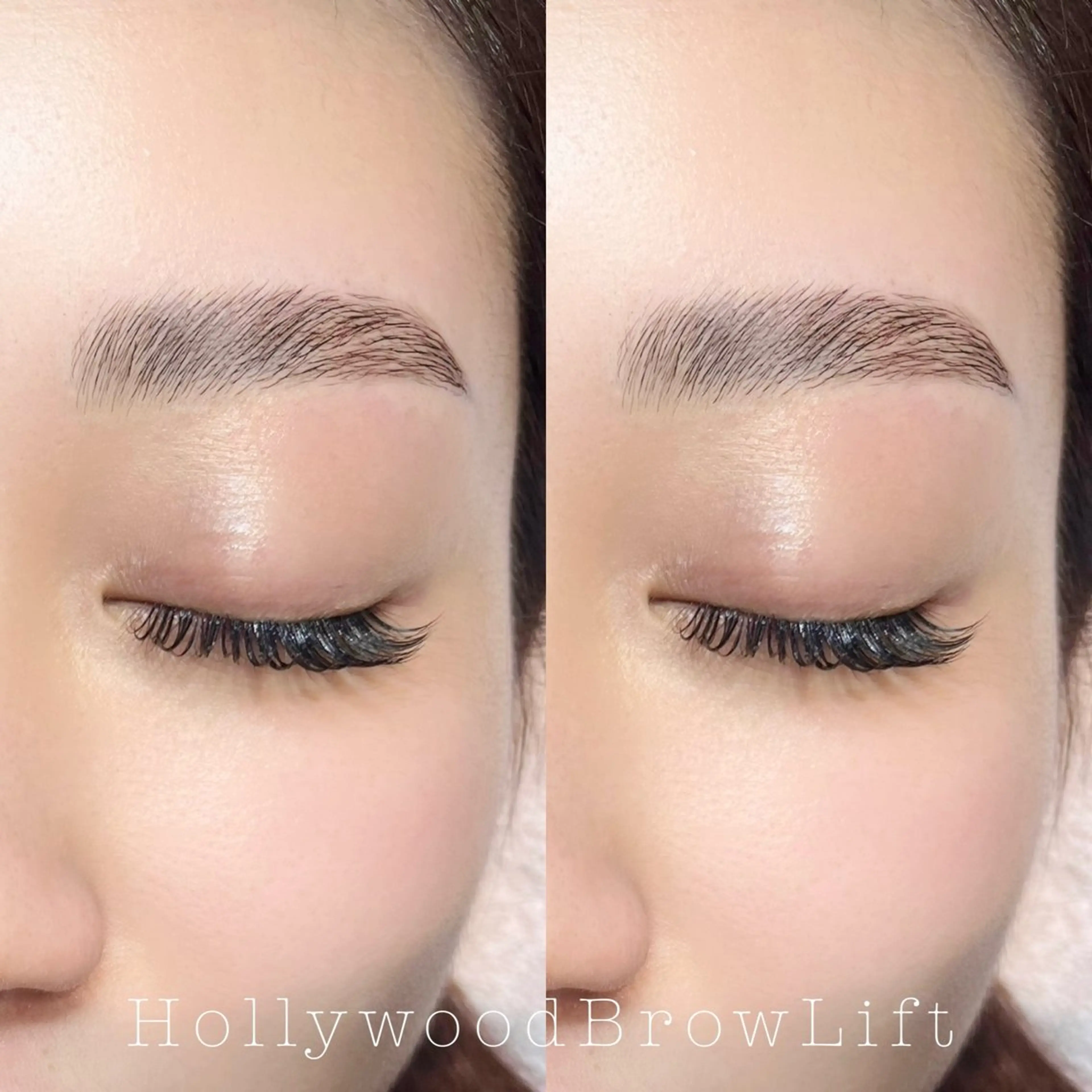 アイブロウ ハリウッドブロウリフト 𓍯 Miyaki𓍯のマツエク・マツパデザイン
