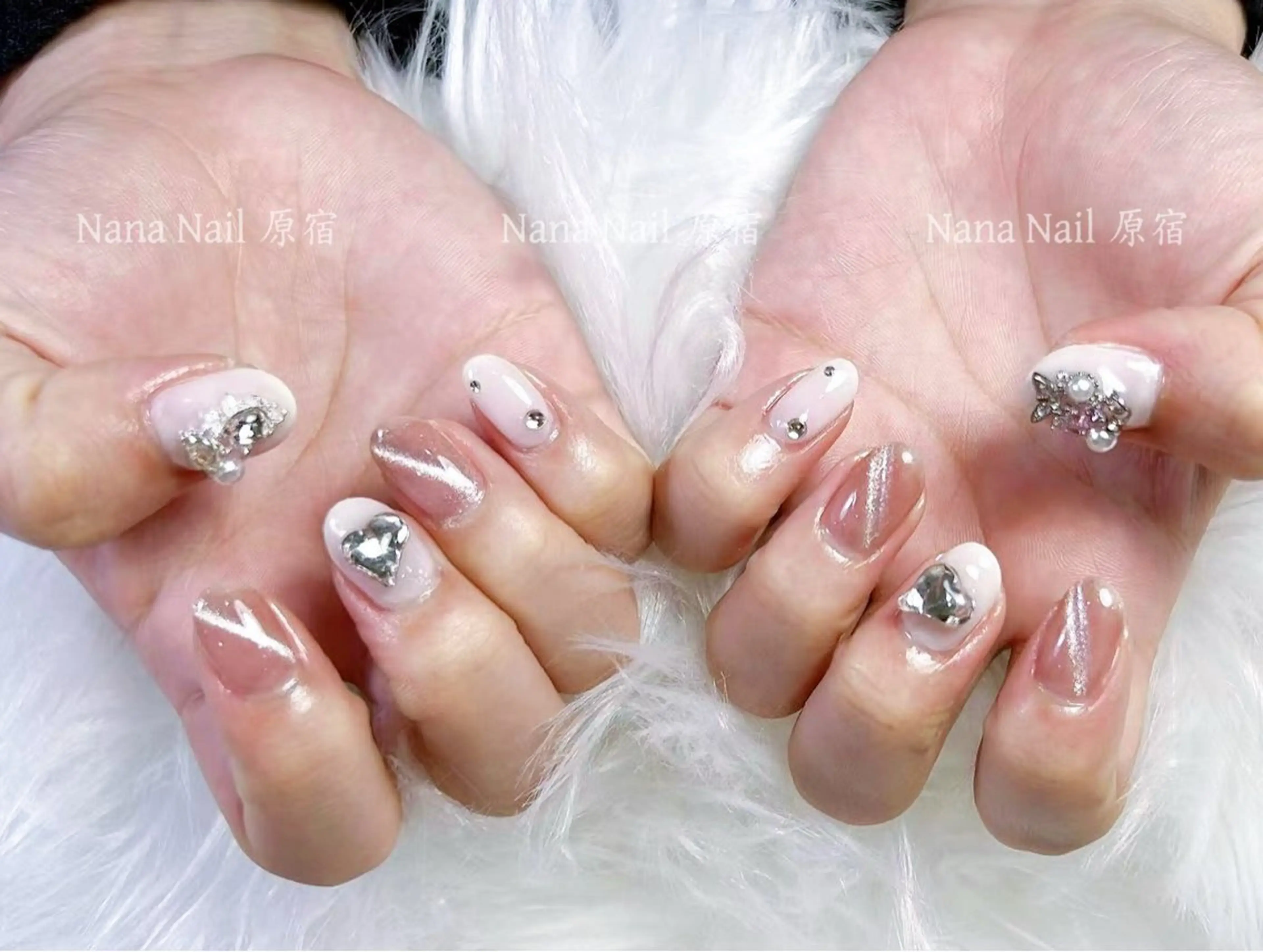 ネイル シンプルネイル Unicorn Nail原宿表参道のネイルデザイン