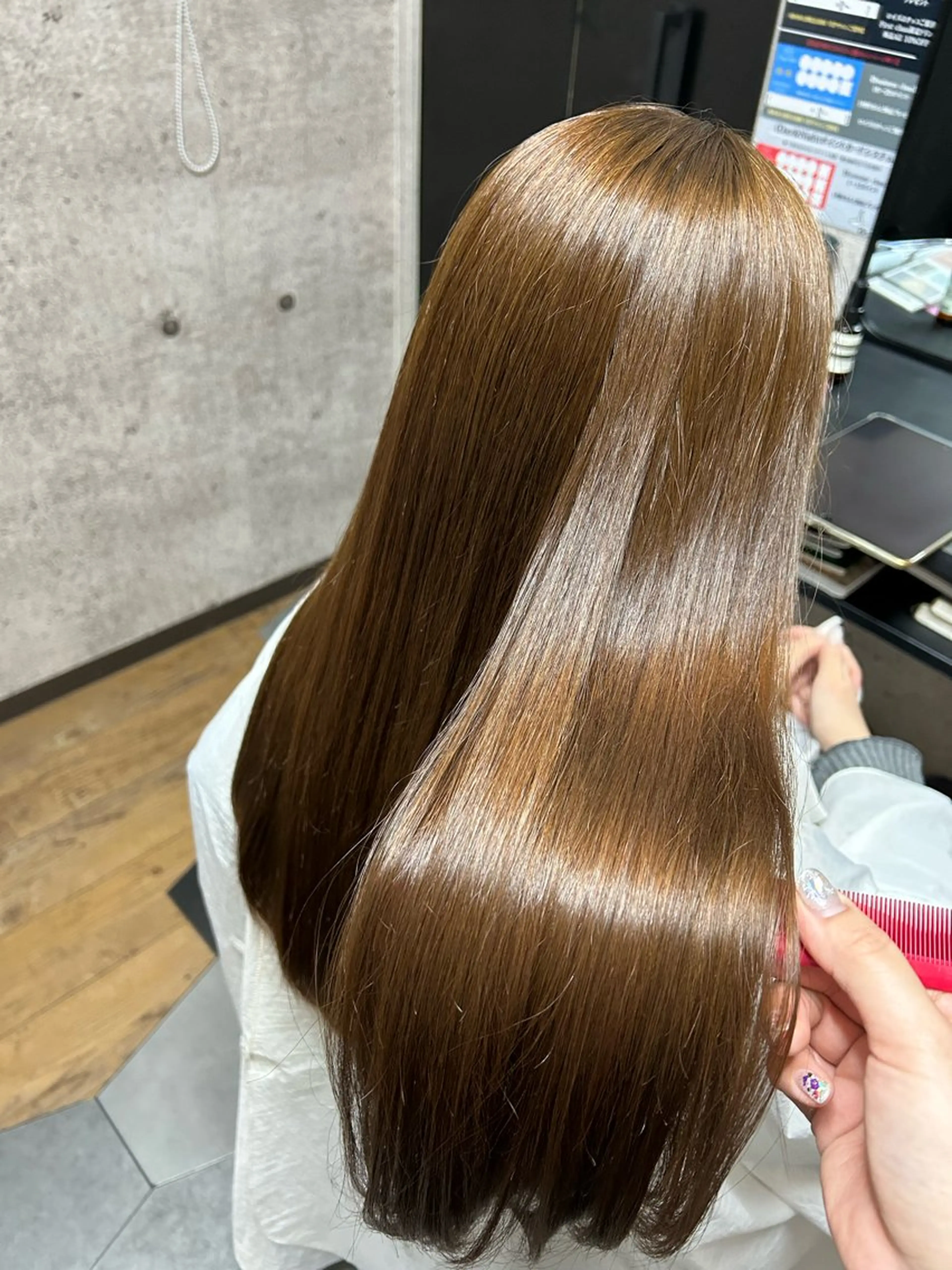 🍄当日予約限定価格🍄当店オリジナルのストレートメニュー【プレミアム ストリートメント】＋【カット】の写真