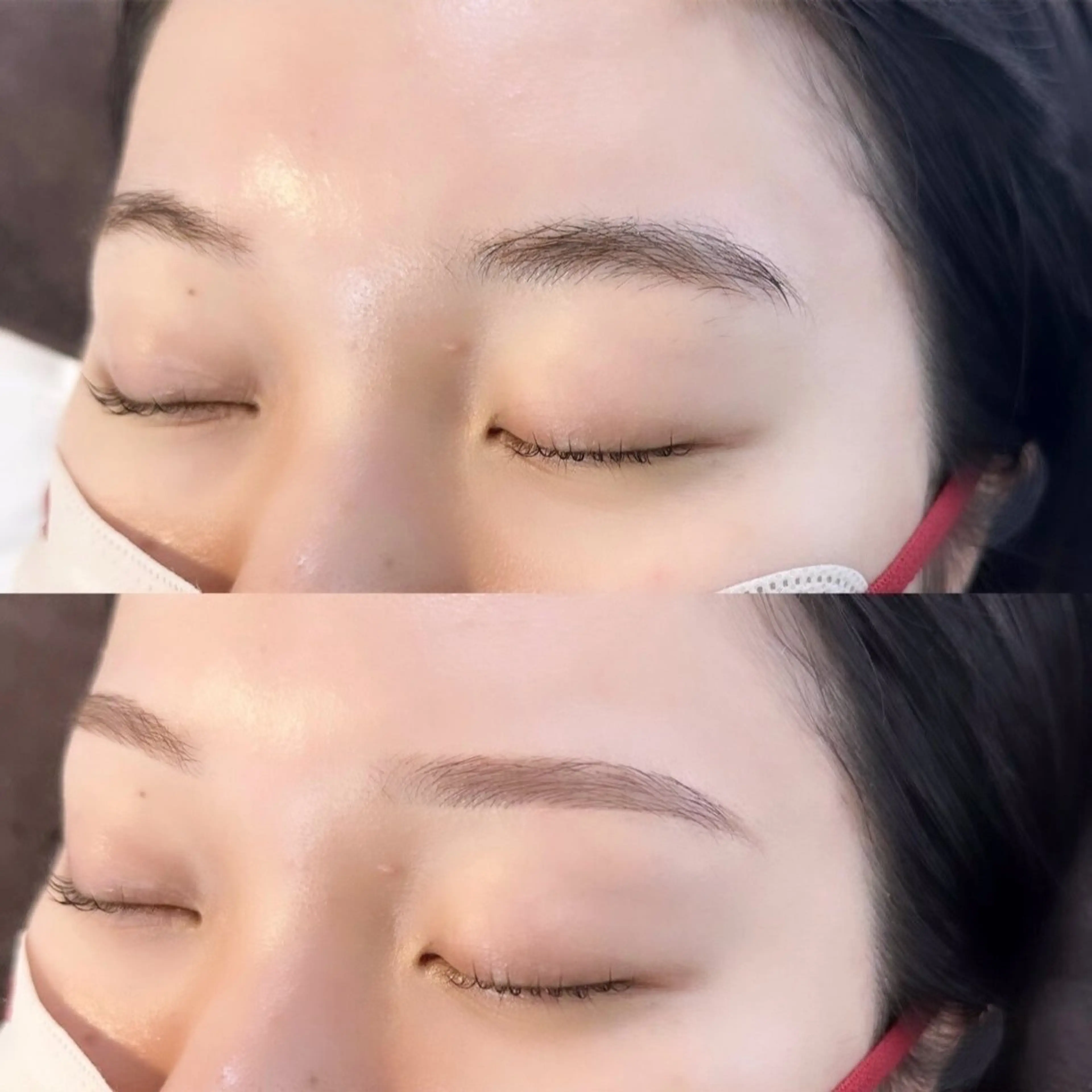 アイブロウ 眉毛ワックス脱毛 énoi所属・enoi__ runaのマツエク・マツパデザイン