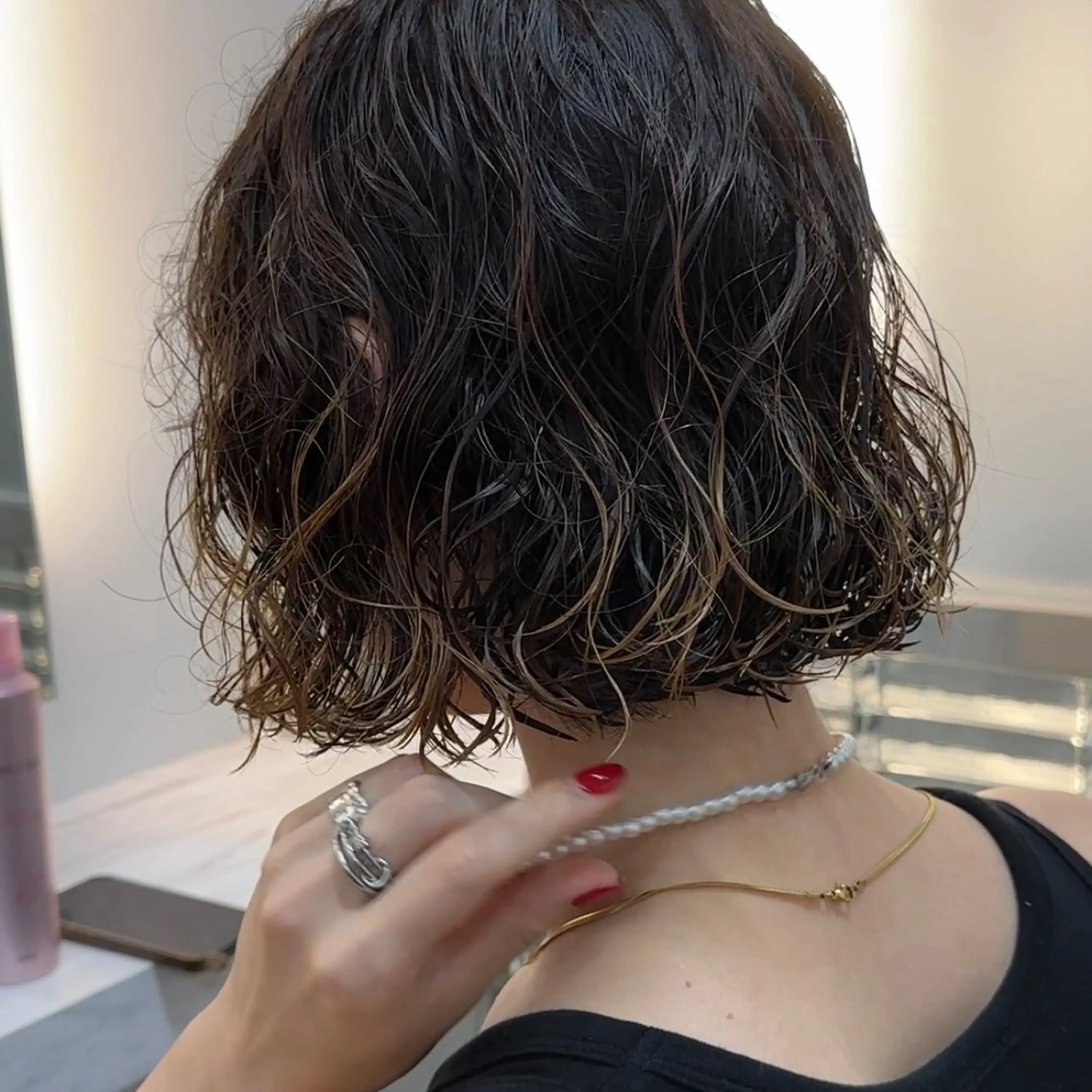 ショート パーマ ボブ FBeauty 青山店所属・パーマ特化美容師 表参道のヘアスタイル