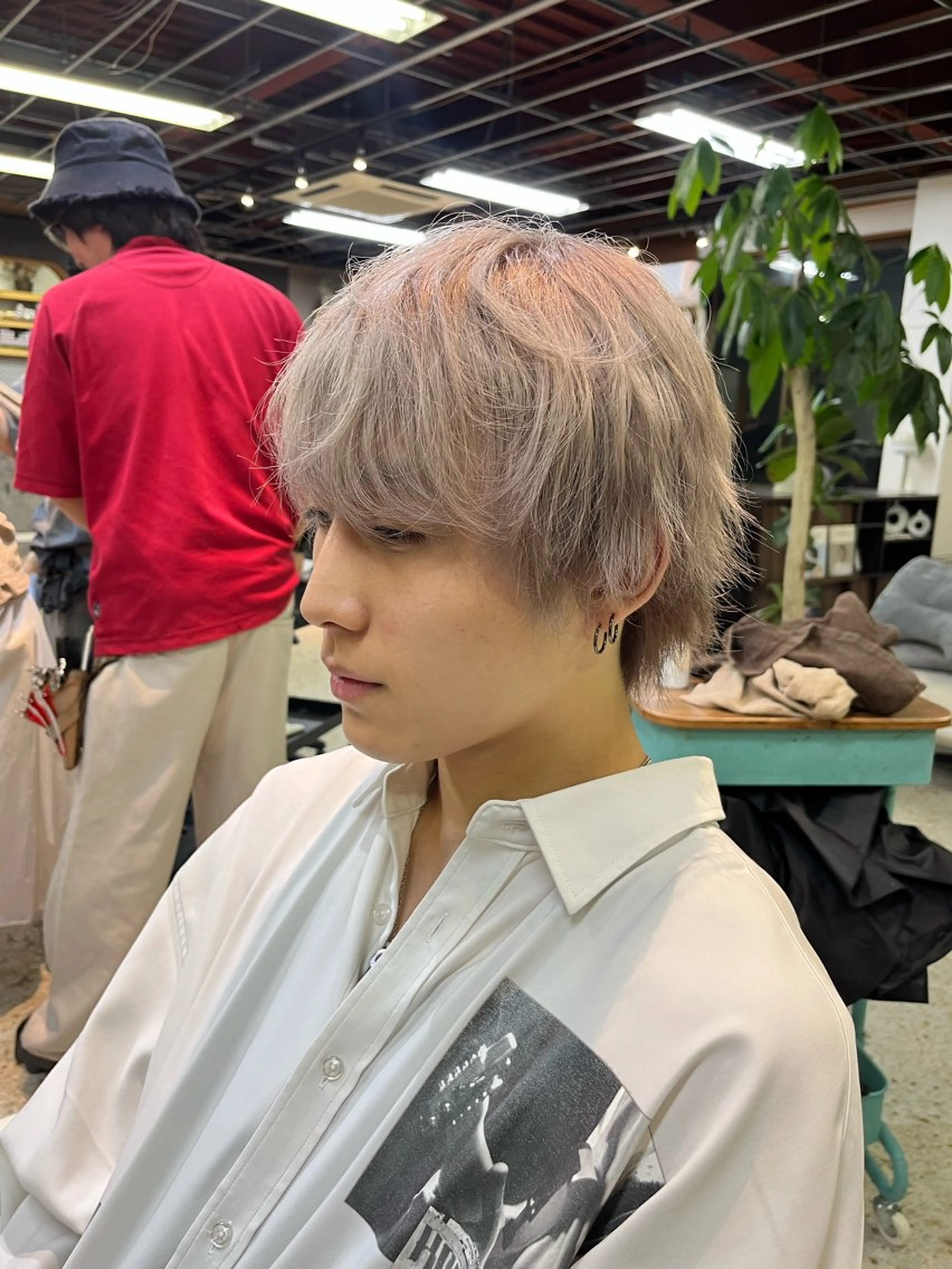 カラー メンズ ヘアカラー トリートメント 韓国ヘア🇰🇷 RYOTAのヘアスタイル