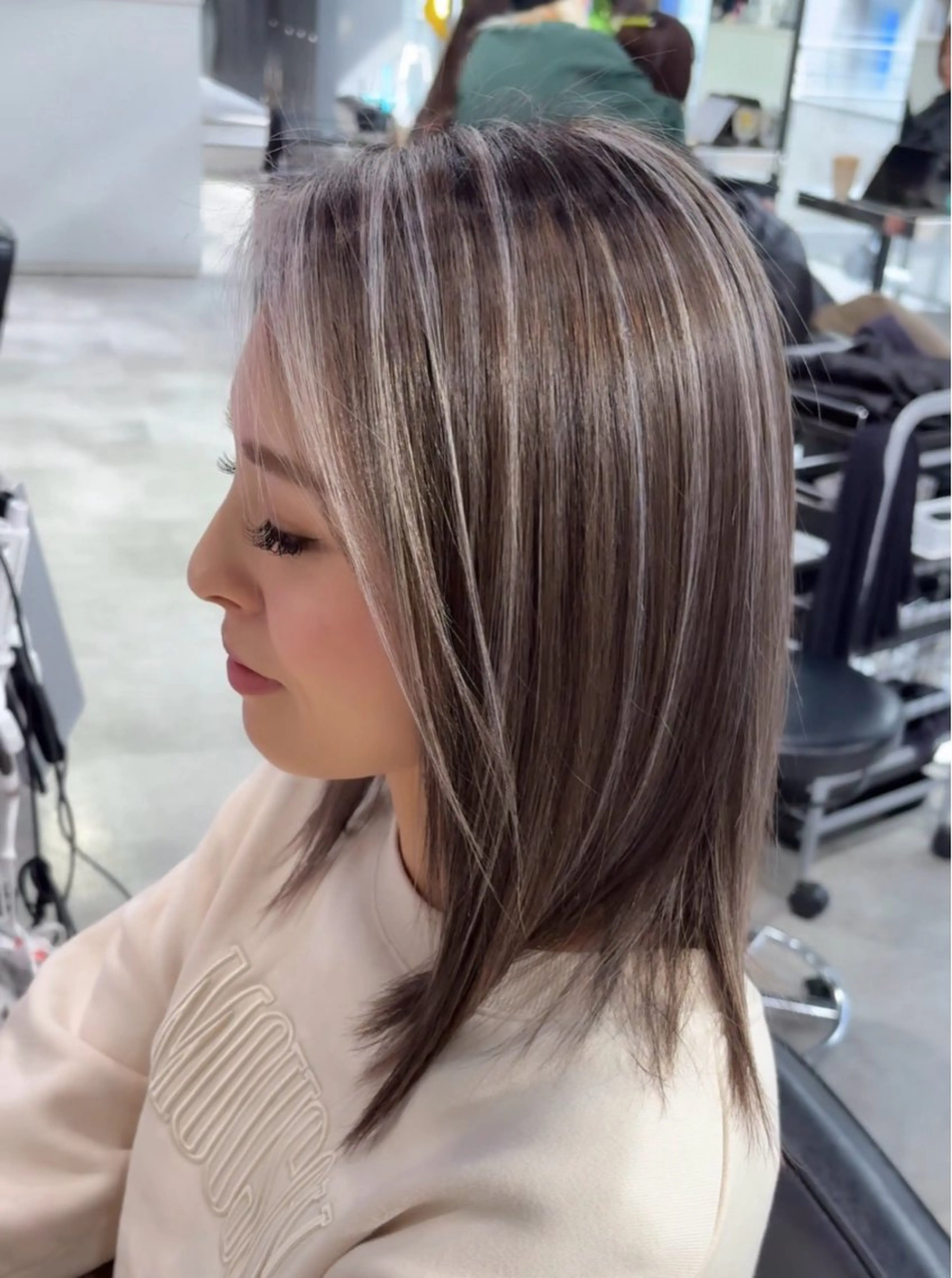 ハイライトカラーの写真