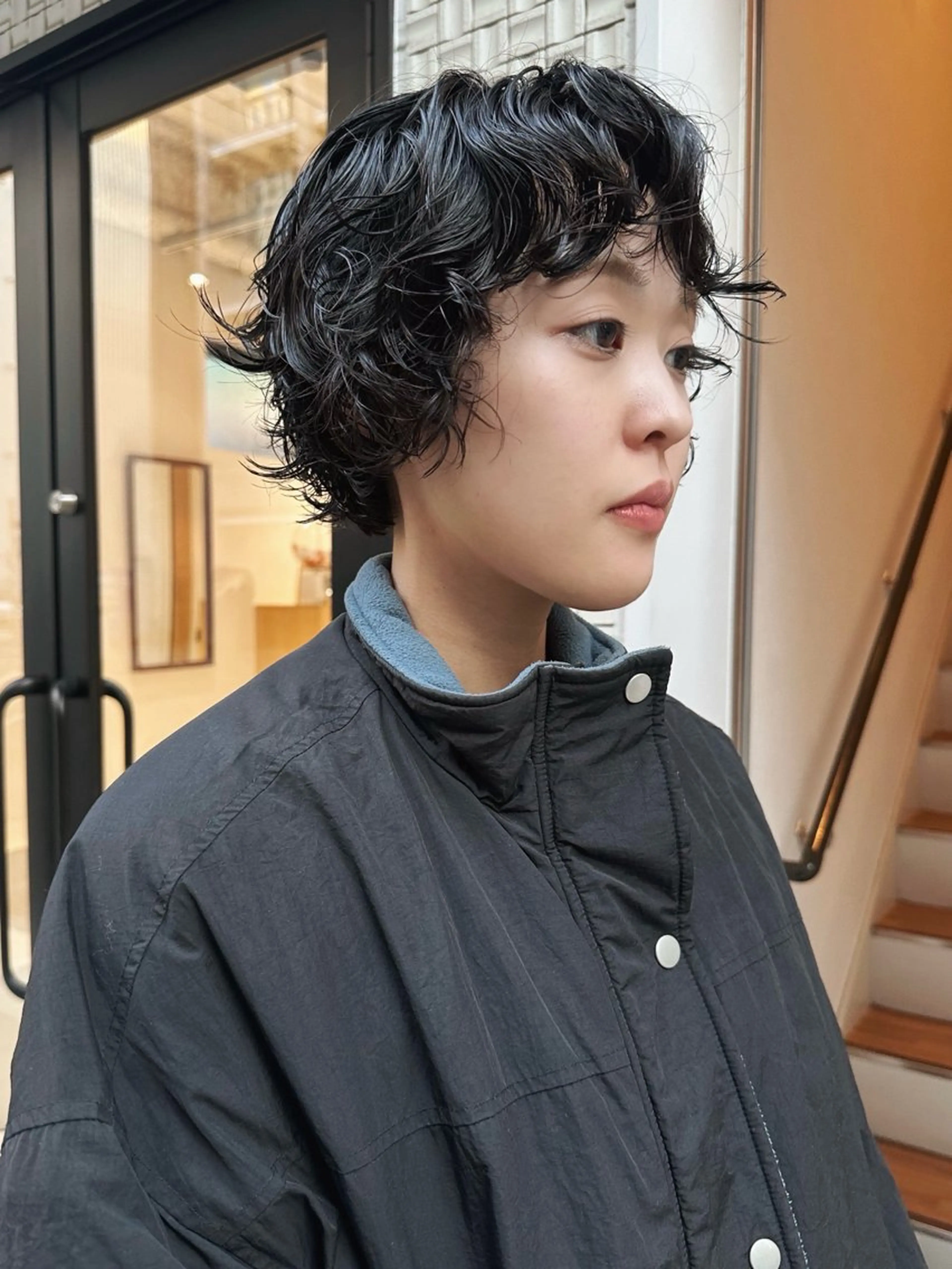 ショート カット パーマ Neelu所属・小木曽 新大のヘアスタイル