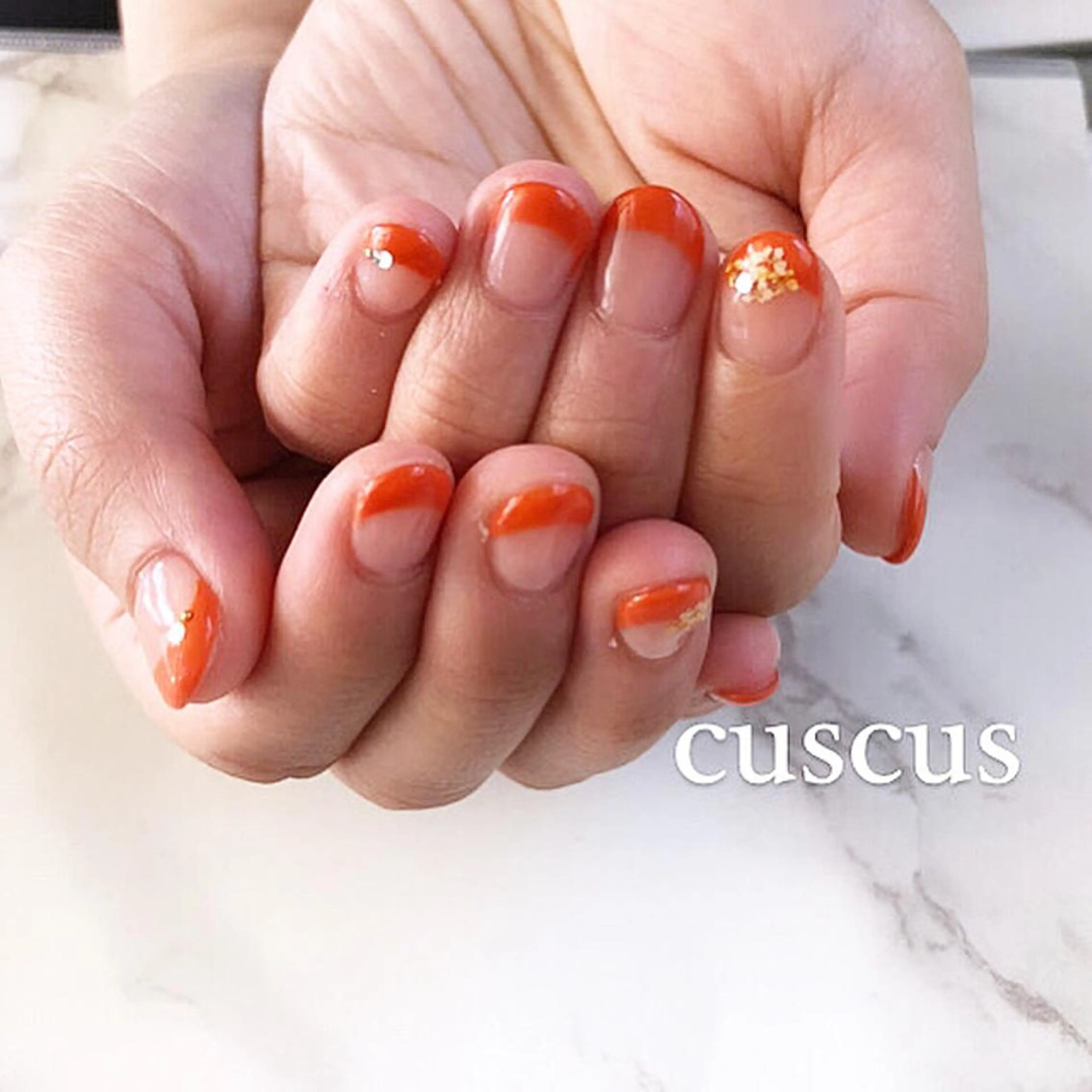 ネイル ハンドネイル ＣＵＳＣＵＳ …ｔ.akiのネイルデザイン