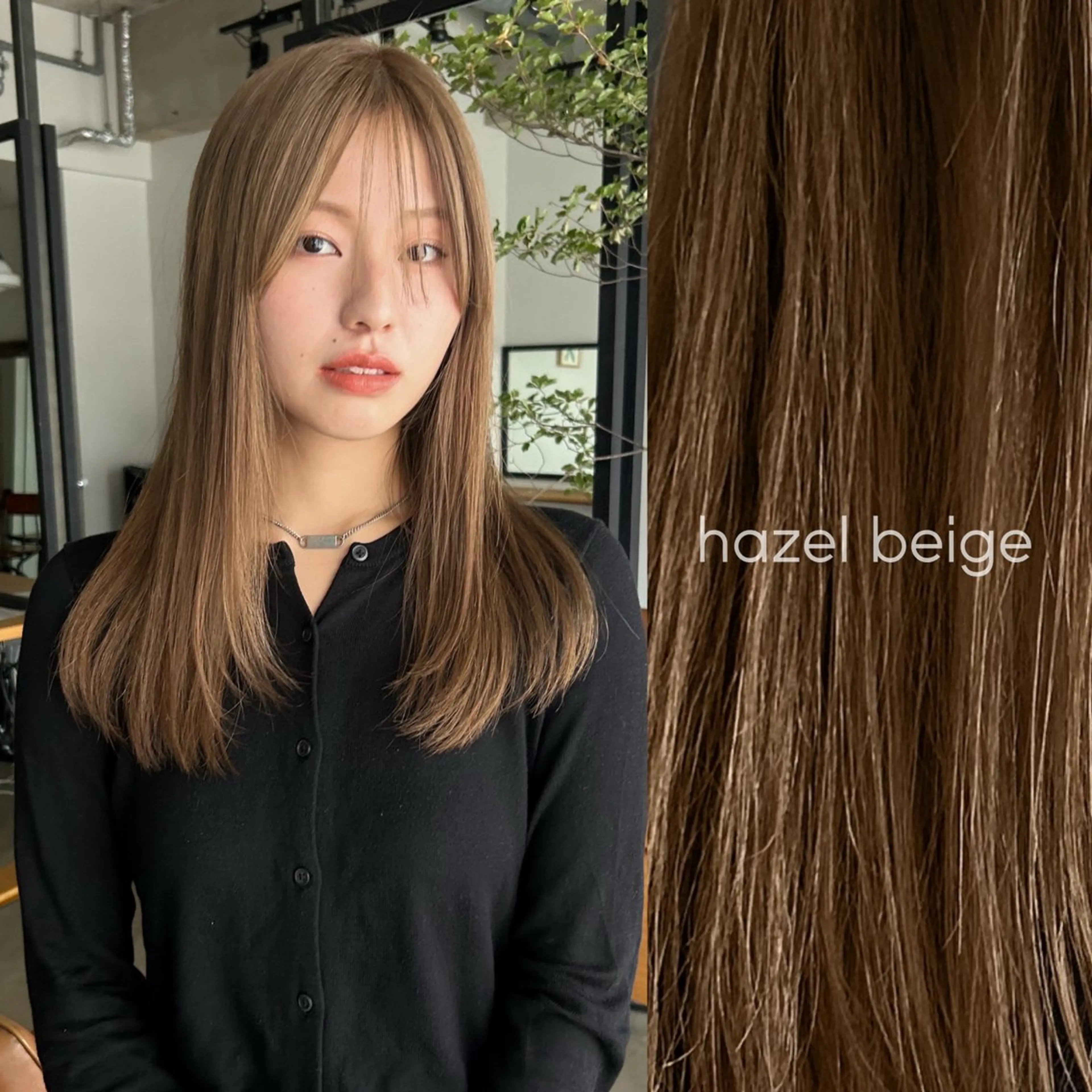 似合わせカット+透明感ケアブリーチカラー+TOKIOトリートメントの写真