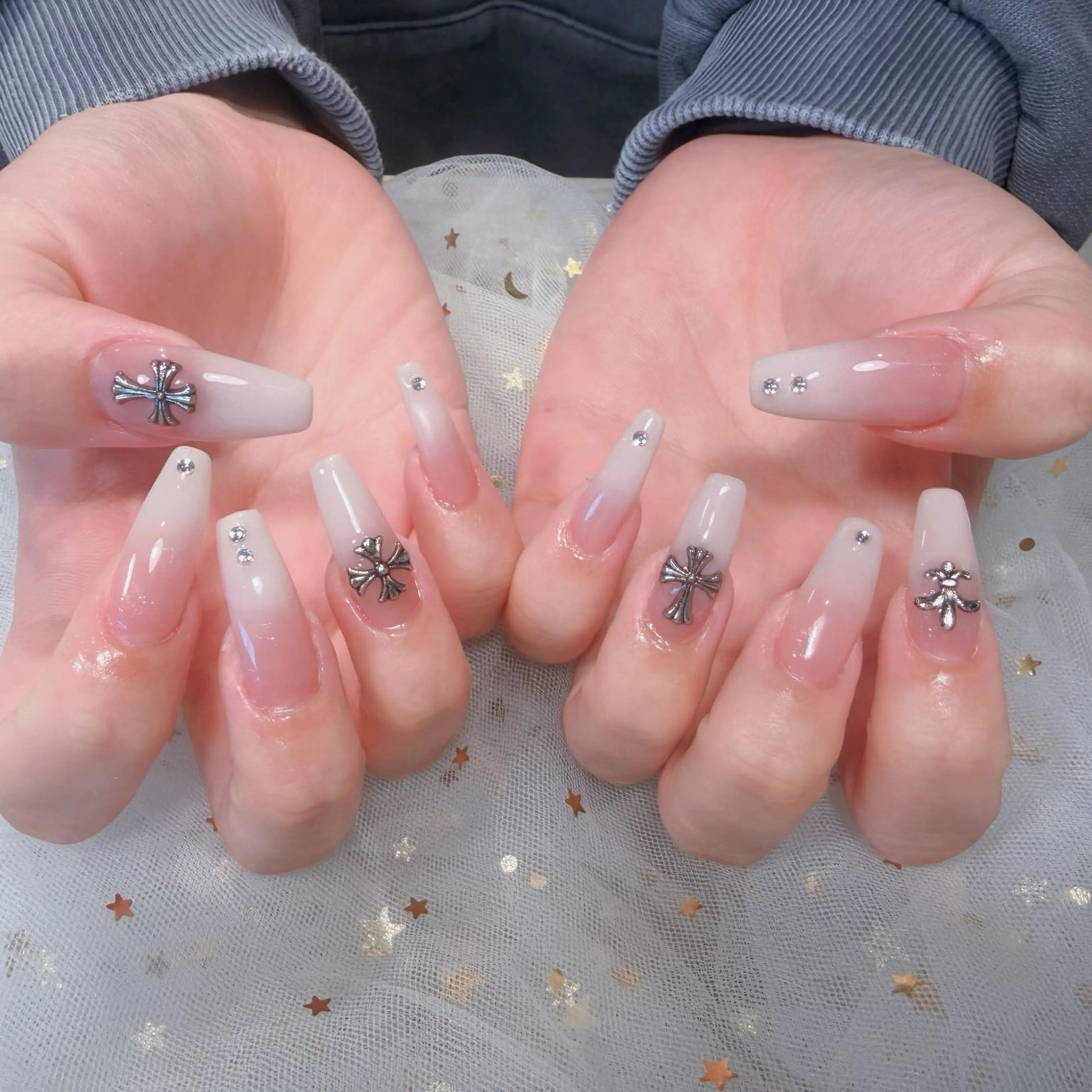 ネイル 長さ出し 持ち込み ネイルチップ U.MI Nail Salonのネイルデザイン