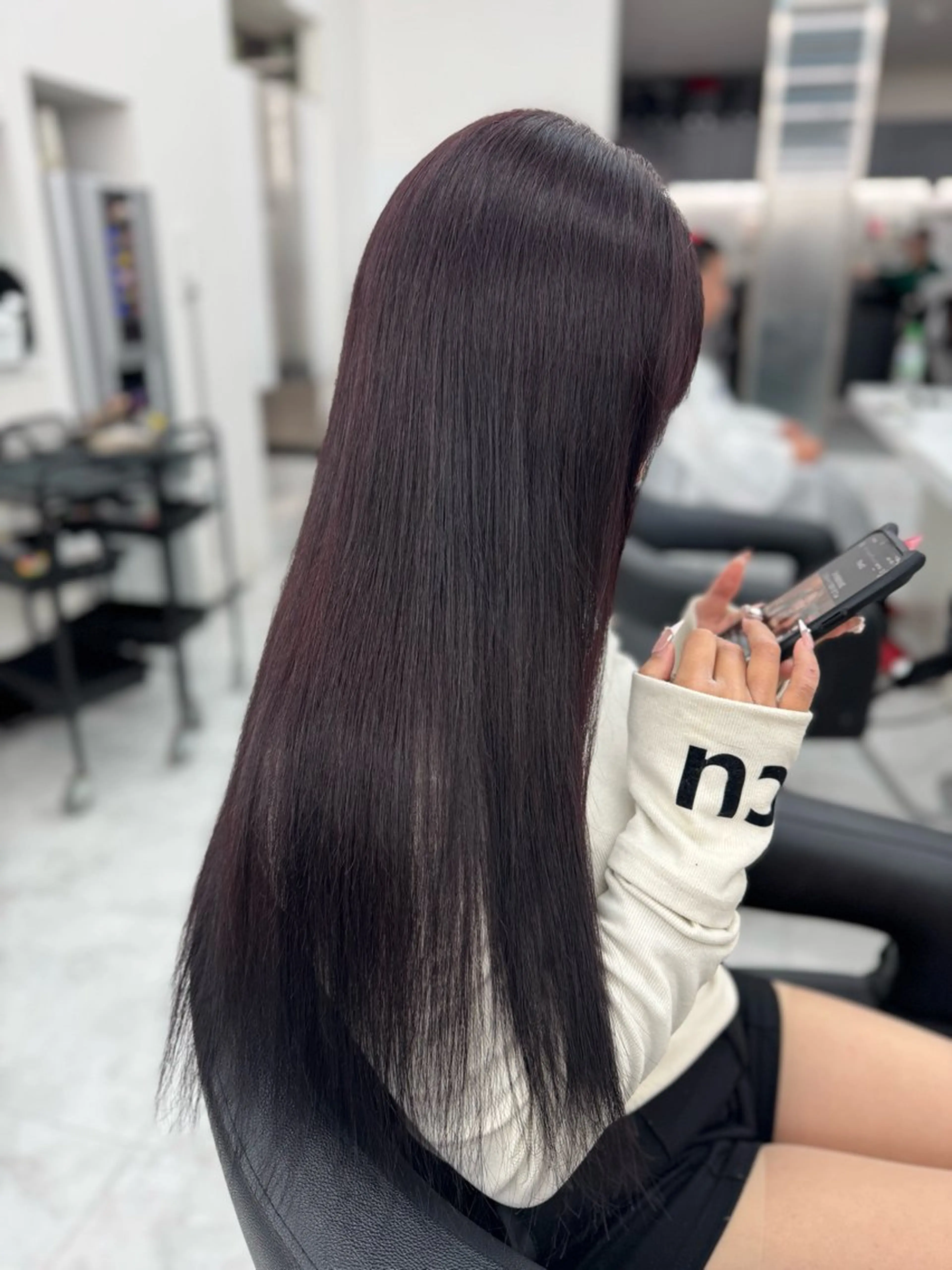 ロング カラー ヘアカラー トリートメント 💎透明感カラー /kaito💎のヘアスタイル