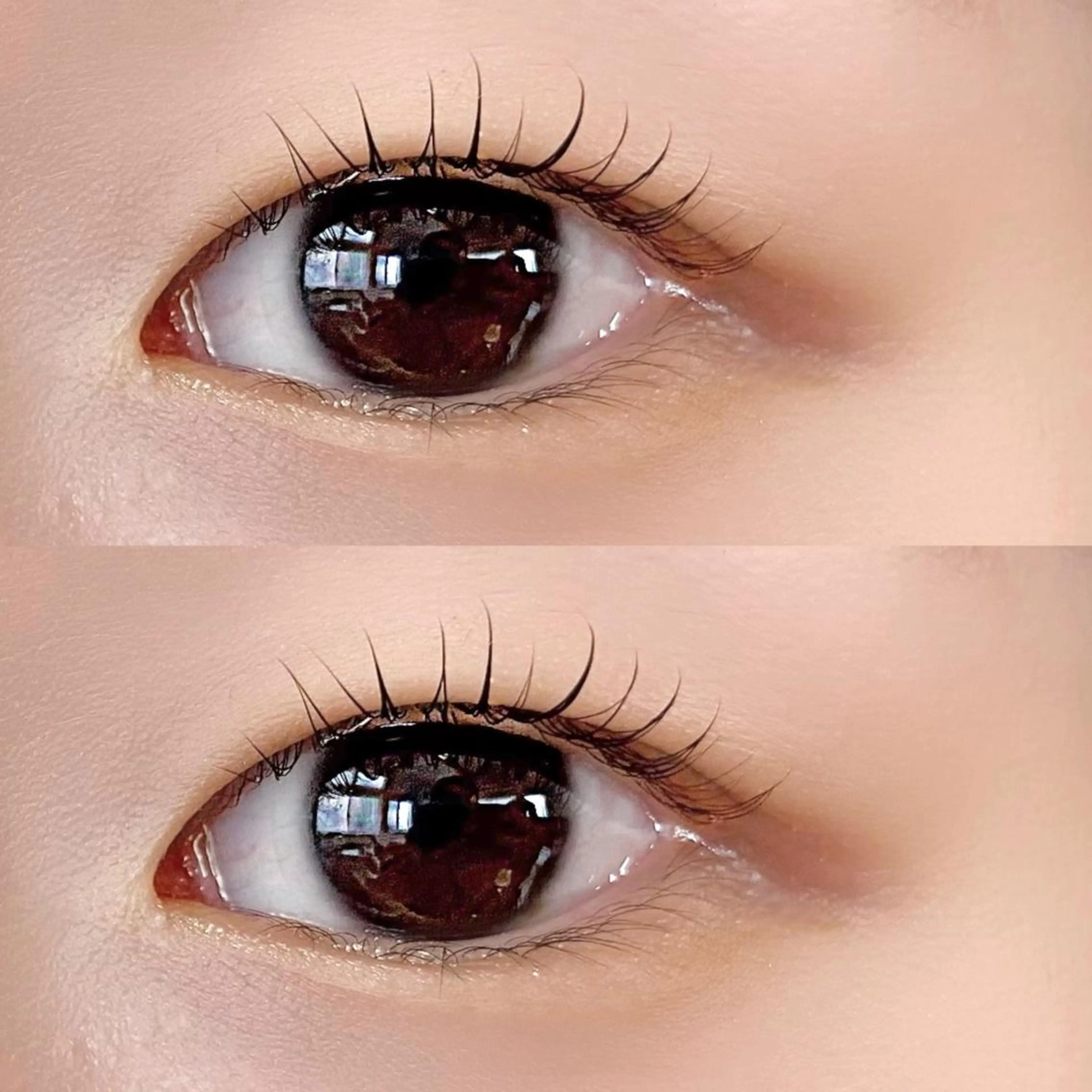 マツエク・マツパ 一重×まつ毛パーマ 安藤 真結香のマツエク・マツパデザイン