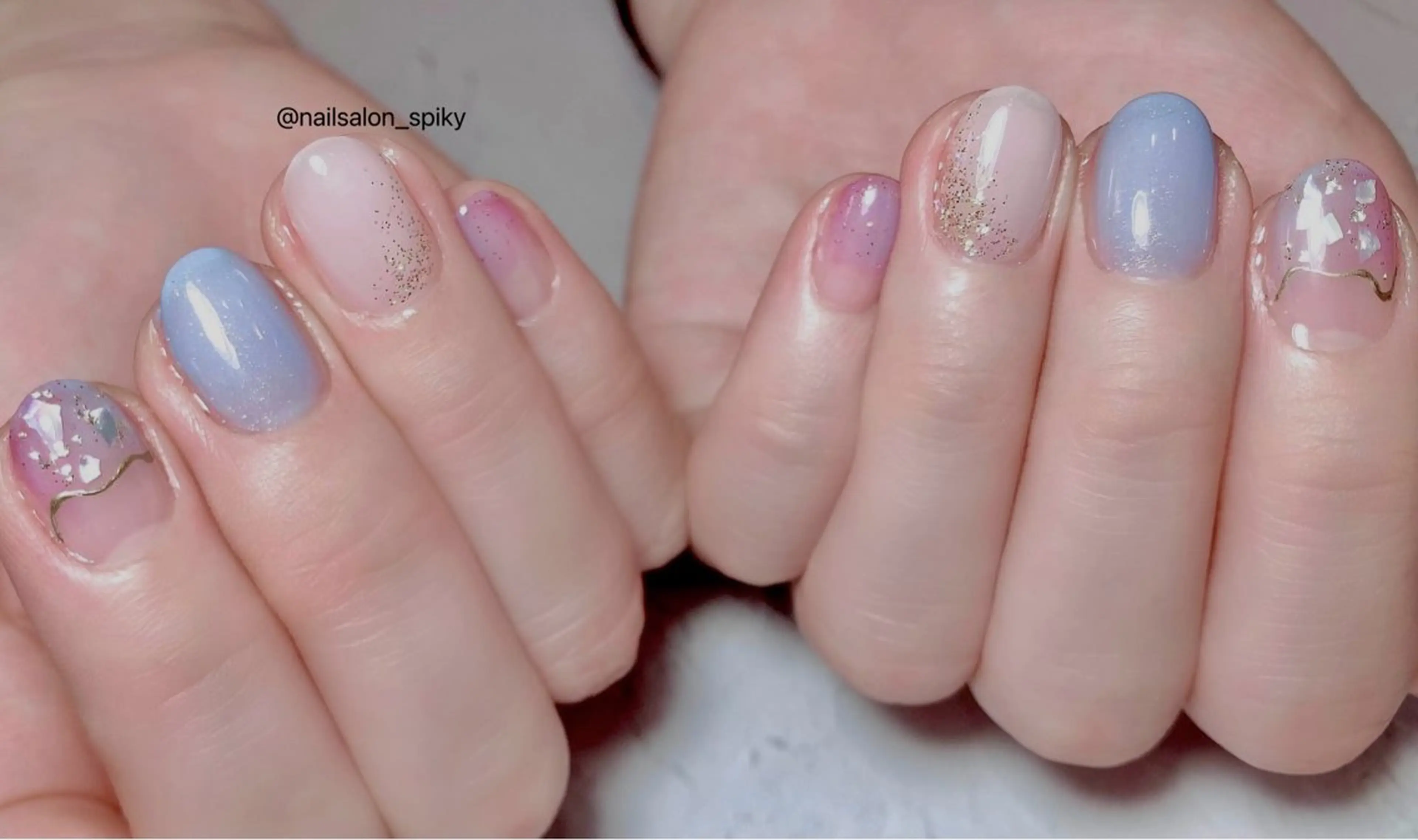 ネイル Spiky とうげ ふうかのネイルデザイン