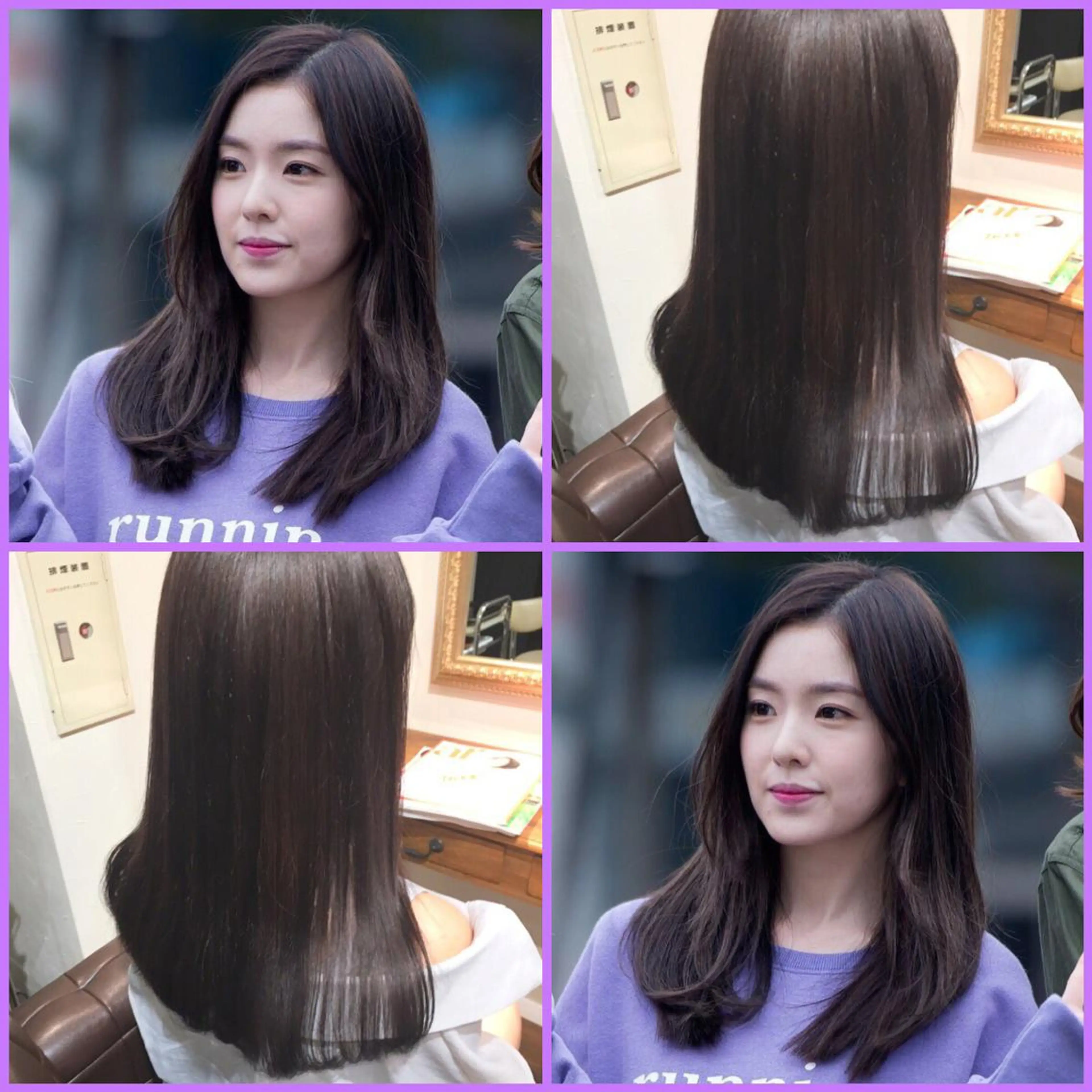 ロング カラー ヘアアレンジ アディクシーカラー オルチャンヘア As hair所属・柔らか垢抜けｶﾗｰと ｶｯﾄ🫧ASUKAのヘアスタイル