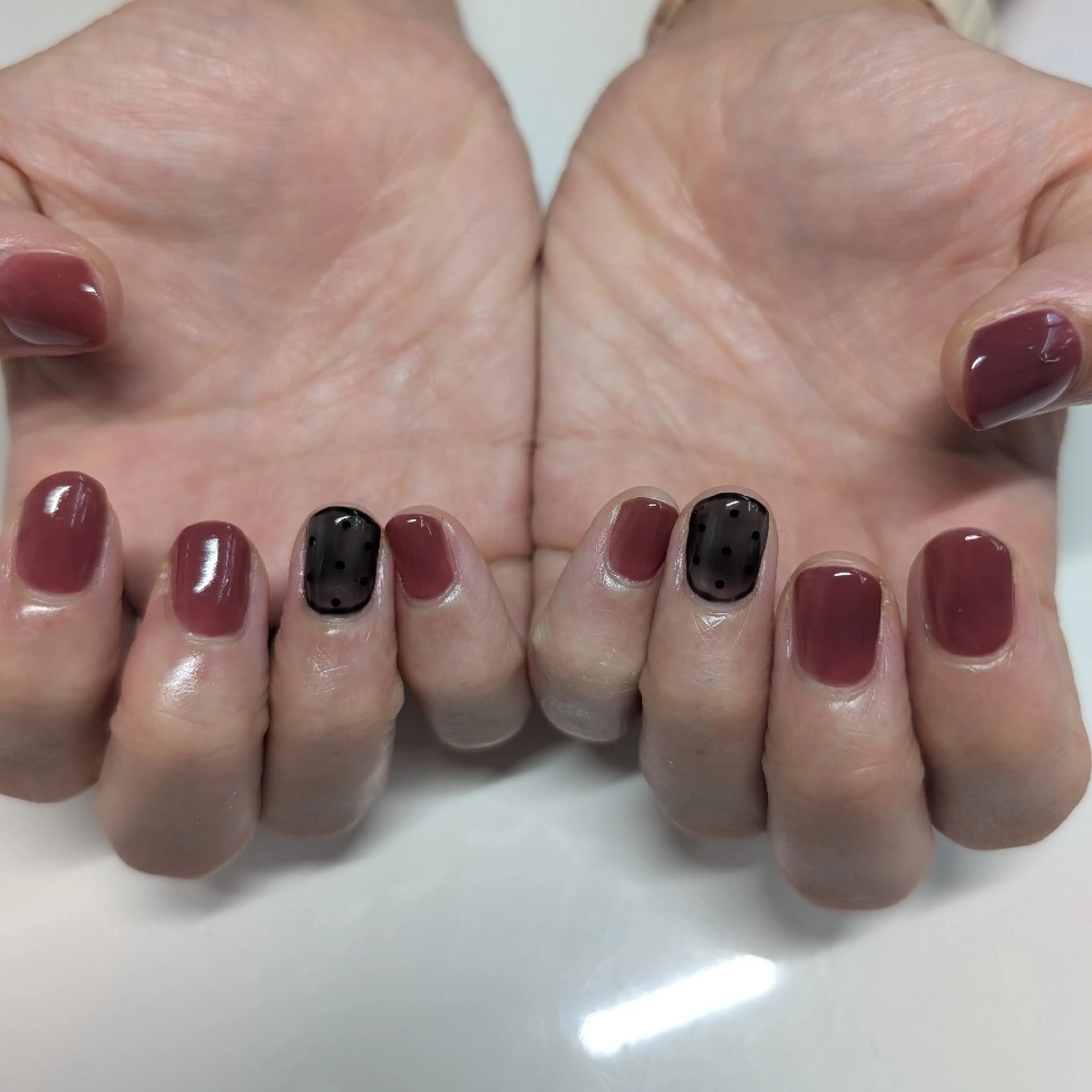 ネイル ハンドネイル ネイルサロン Amie　〜アミ〜所属・ᑎᗩIᒪ｜ᗰIᗰI｜ _५✍️Satou.のネイルデザイン