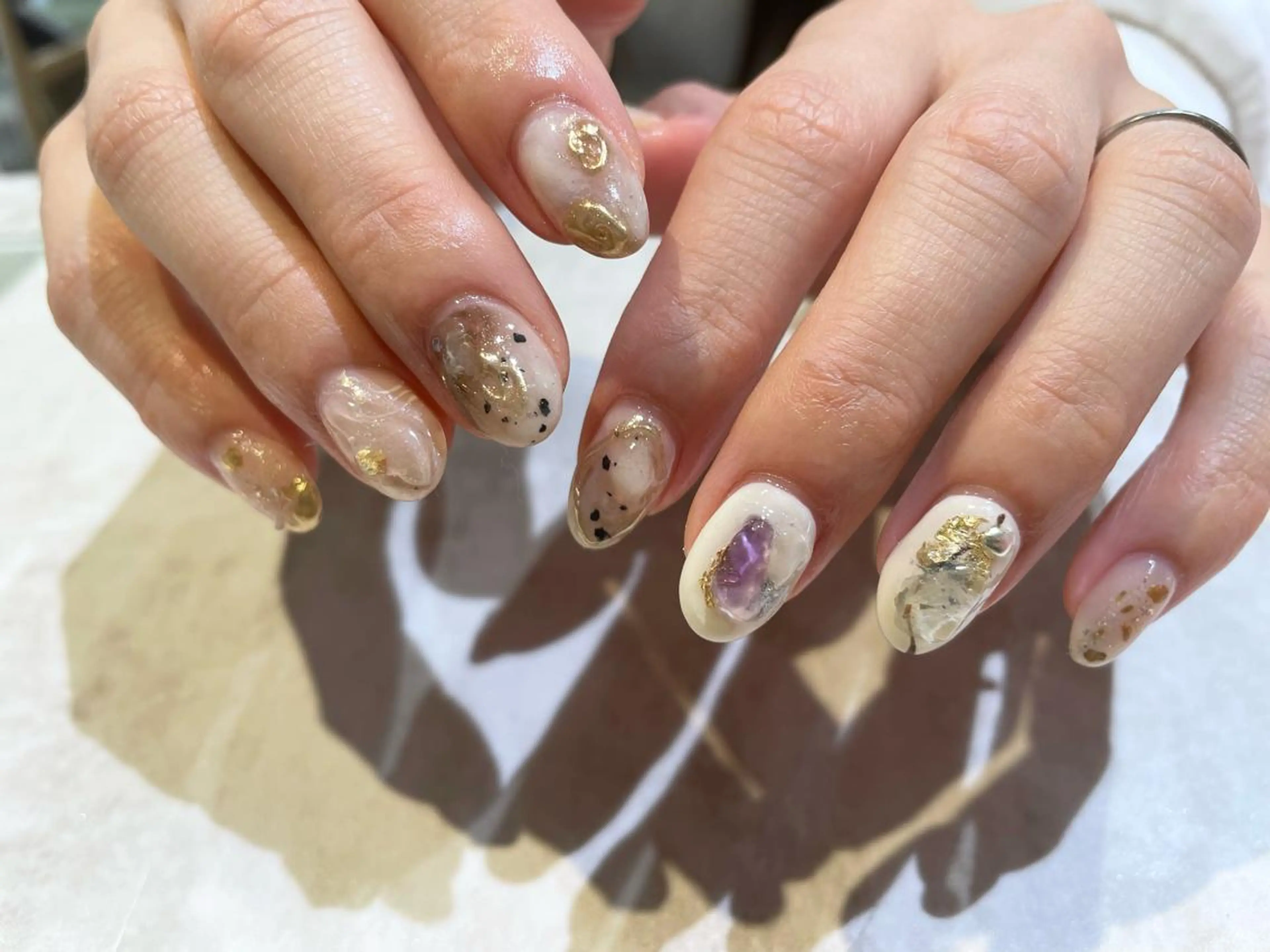 ネイル 舞田 苑香のネイルデザイン