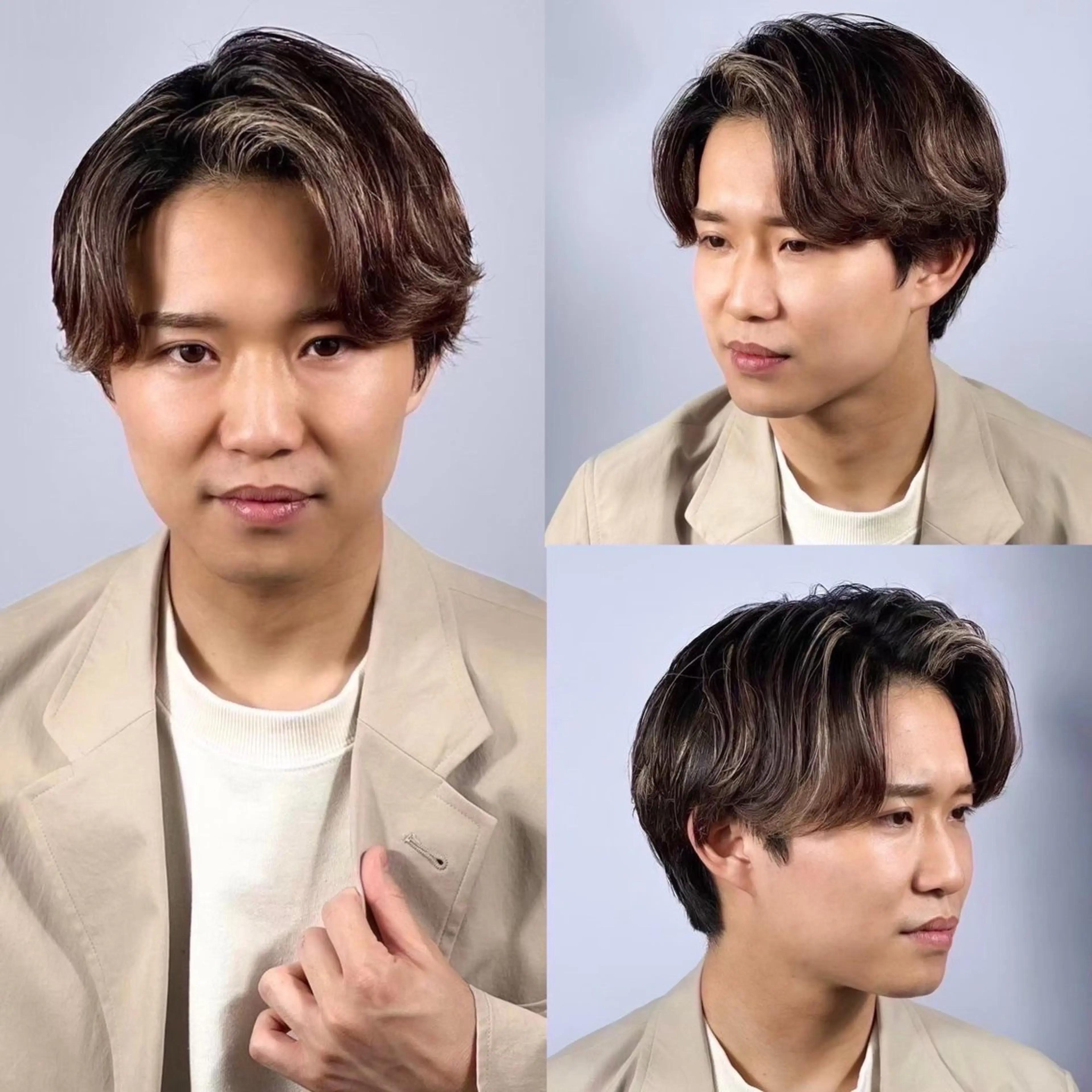 メンズ ヒロ銀座プレミアムバーバー表参道店所属・須原 永紳のヘアスタイル