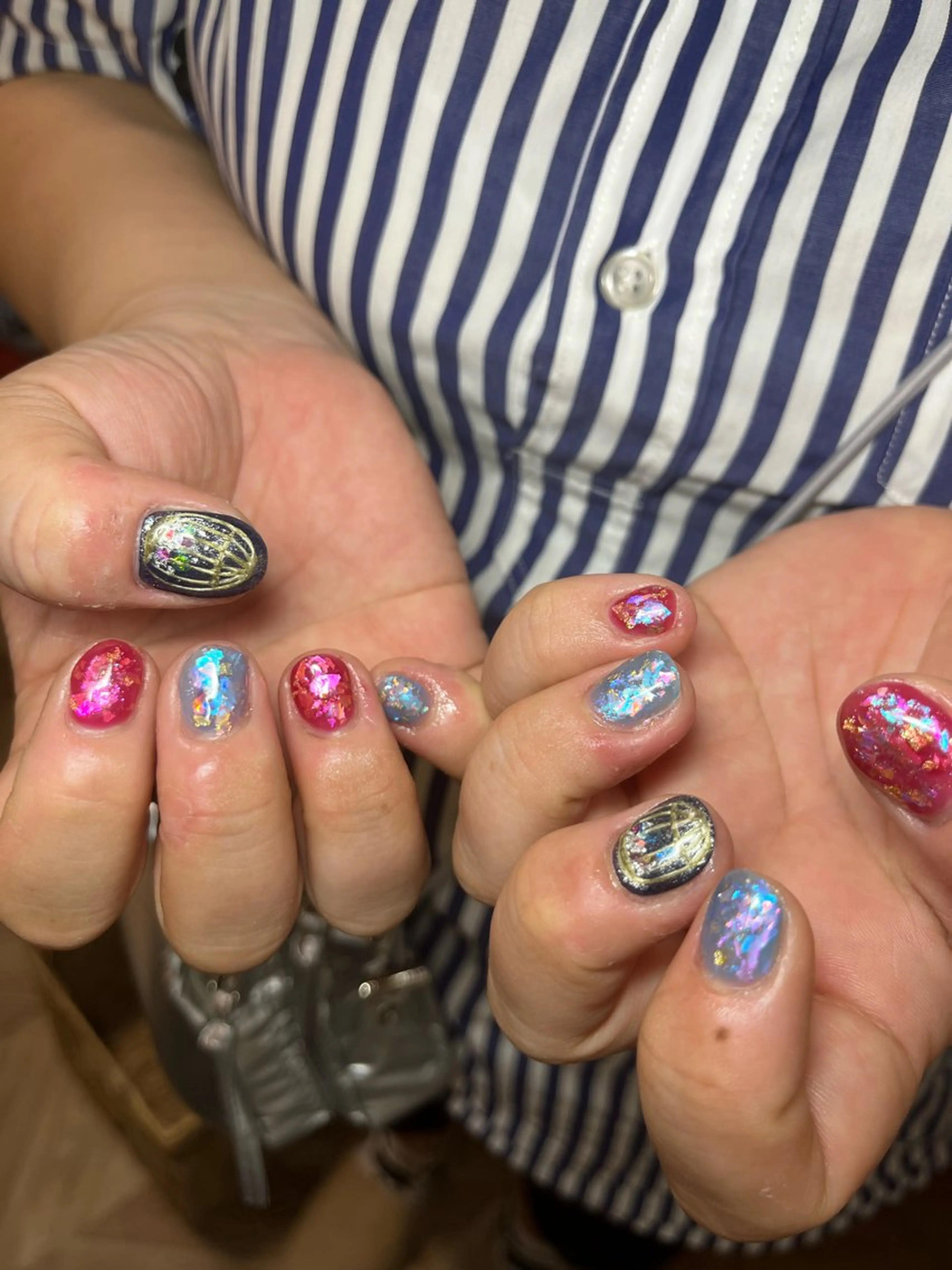 ネイル Amber21.所属・Nagahama Akariのネイルデザイン