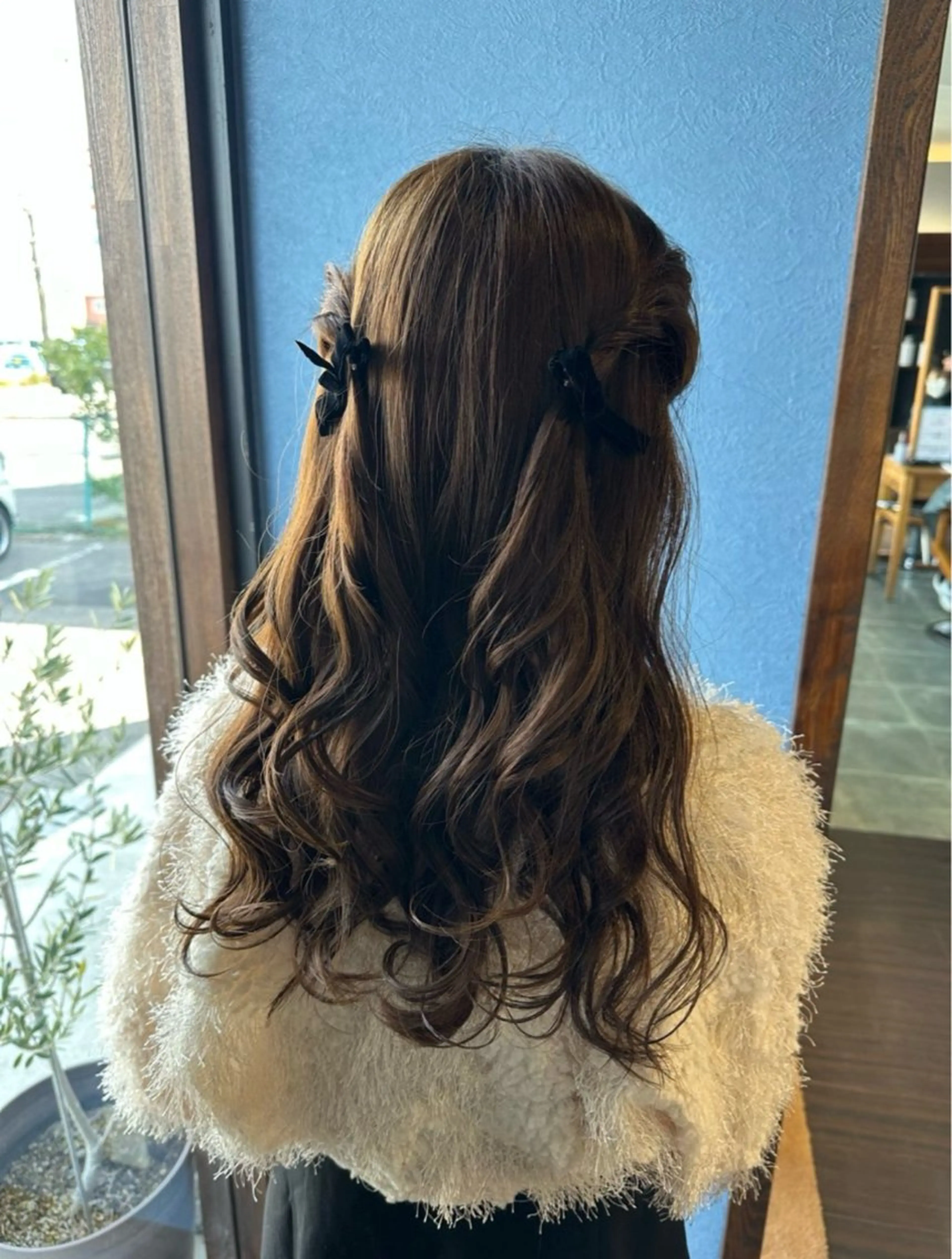 ロング ヘアアレンジ 結婚式・ブライダル デート ヘアセット 🎀Kubu🍀 Natsumu🎀のヘアスタイル