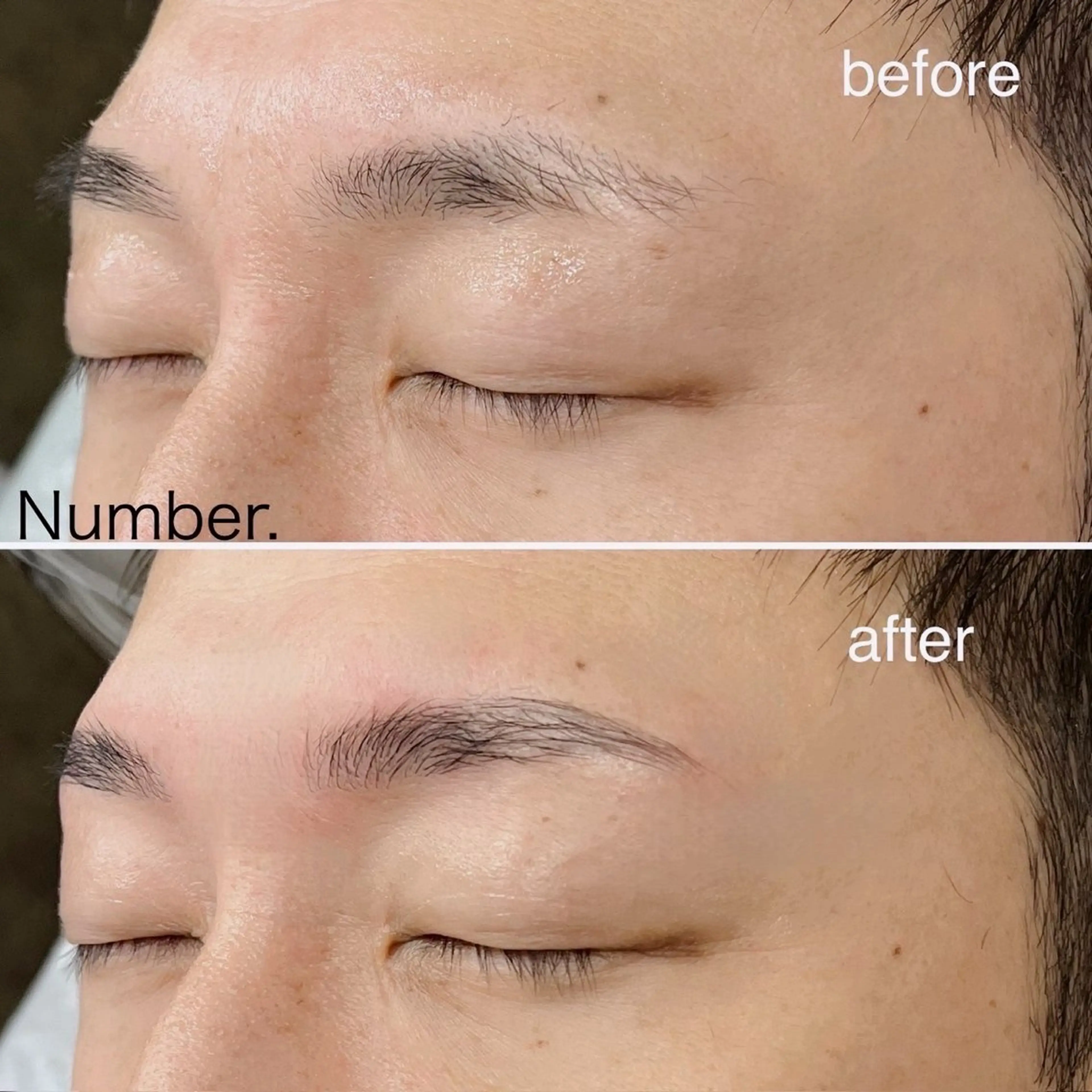 メンズ アイブロウ メンズパーマ Misuzu 🍒Number.の眉毛・アイブロウイメージ