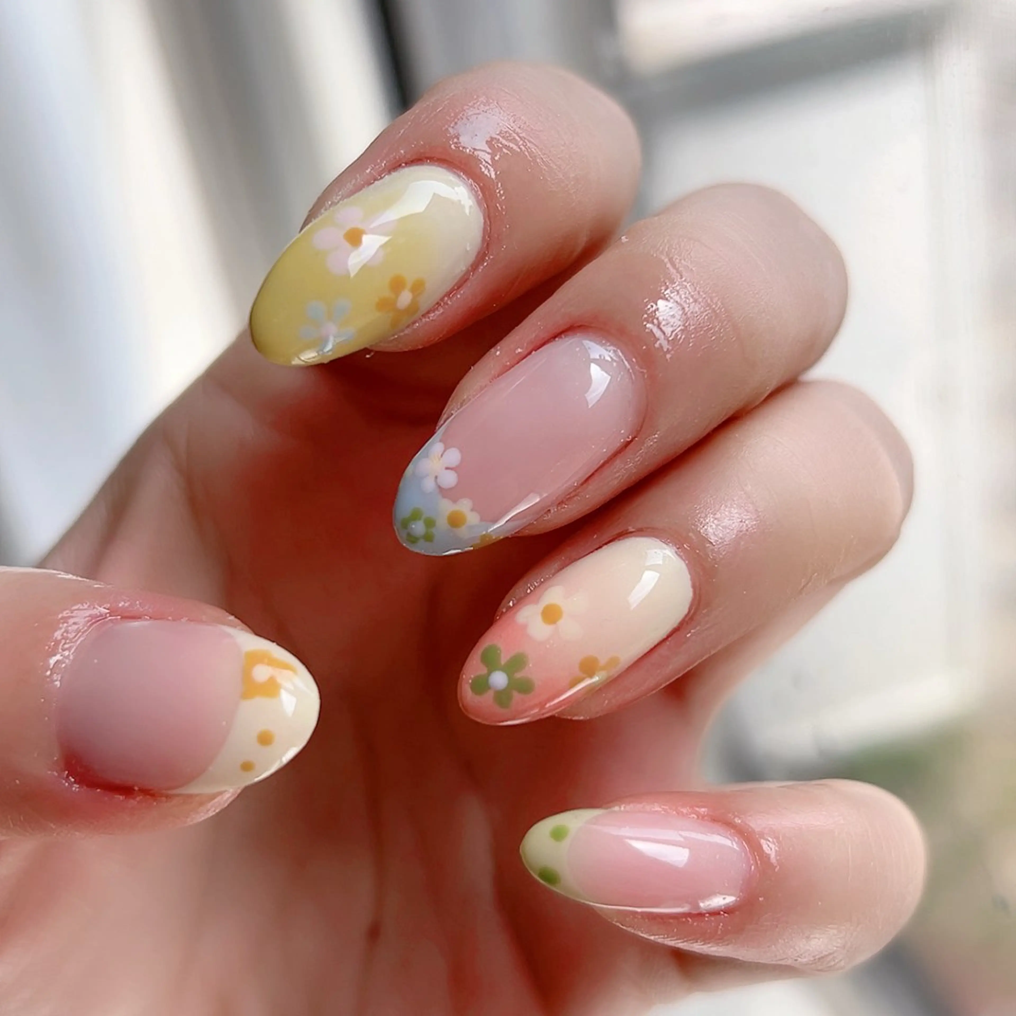 ネイル フレンチネイル 春ネイル Cute Tips nailのネイルデザイン