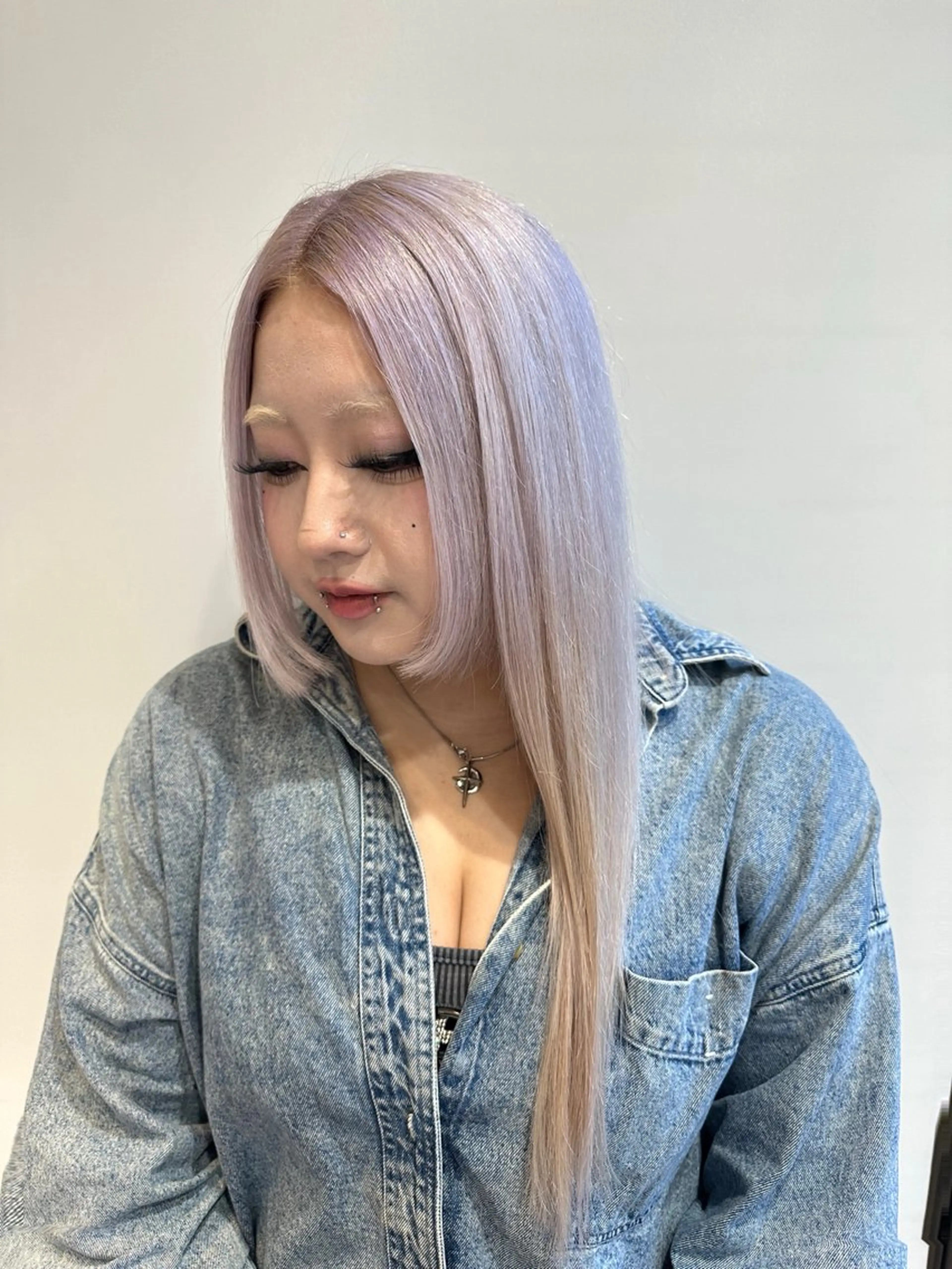 ロング ‪❥ブリーチ💗 MIKUのヘアスタイル